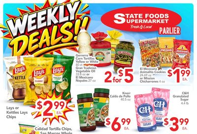 State Foods Supermarket (Parlier, CA) Weekly Ad August 26 - September 1, 2026