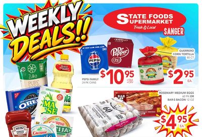 State Foods Supermarket (Sanger, CA) Weekly Ad August 26 - September 1, 2026