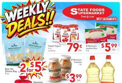 State Foods Supermarket (West Sacramento, CA) Weekly Ad August 26 - September 1, 2026