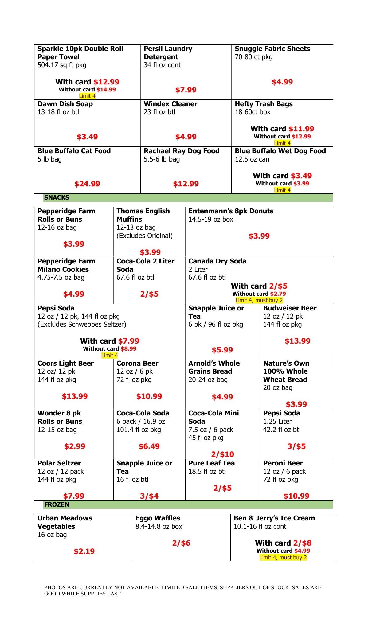 Country Markets of Westchester Weekly Ad August 21 - 27, 2026