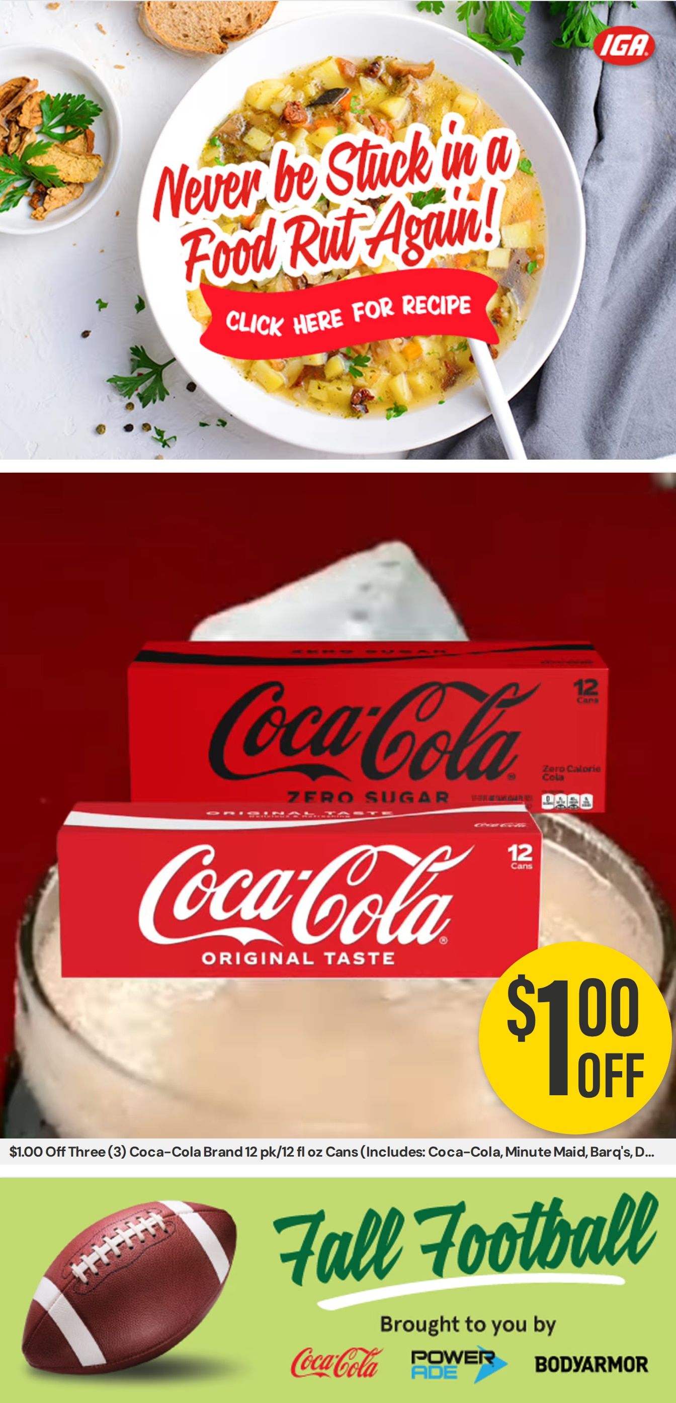 Darrington IGA Weekly Ad August 26 - September 8, 2026