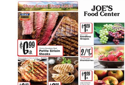 Joe's Food Center Weekly Ad August 26 - September 1, 2026