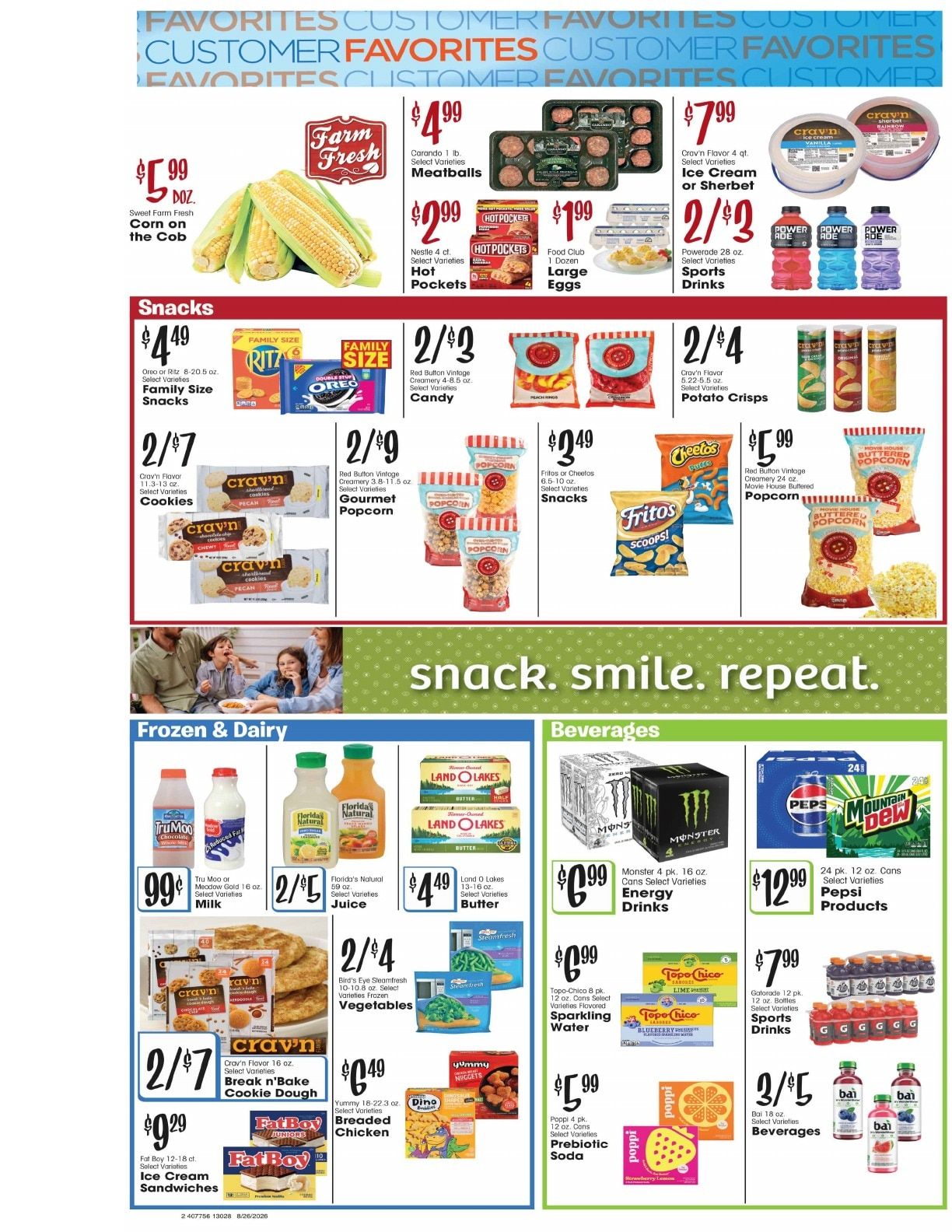 Joe's Food Center Weekly Ad August 26 - September 1, 2026