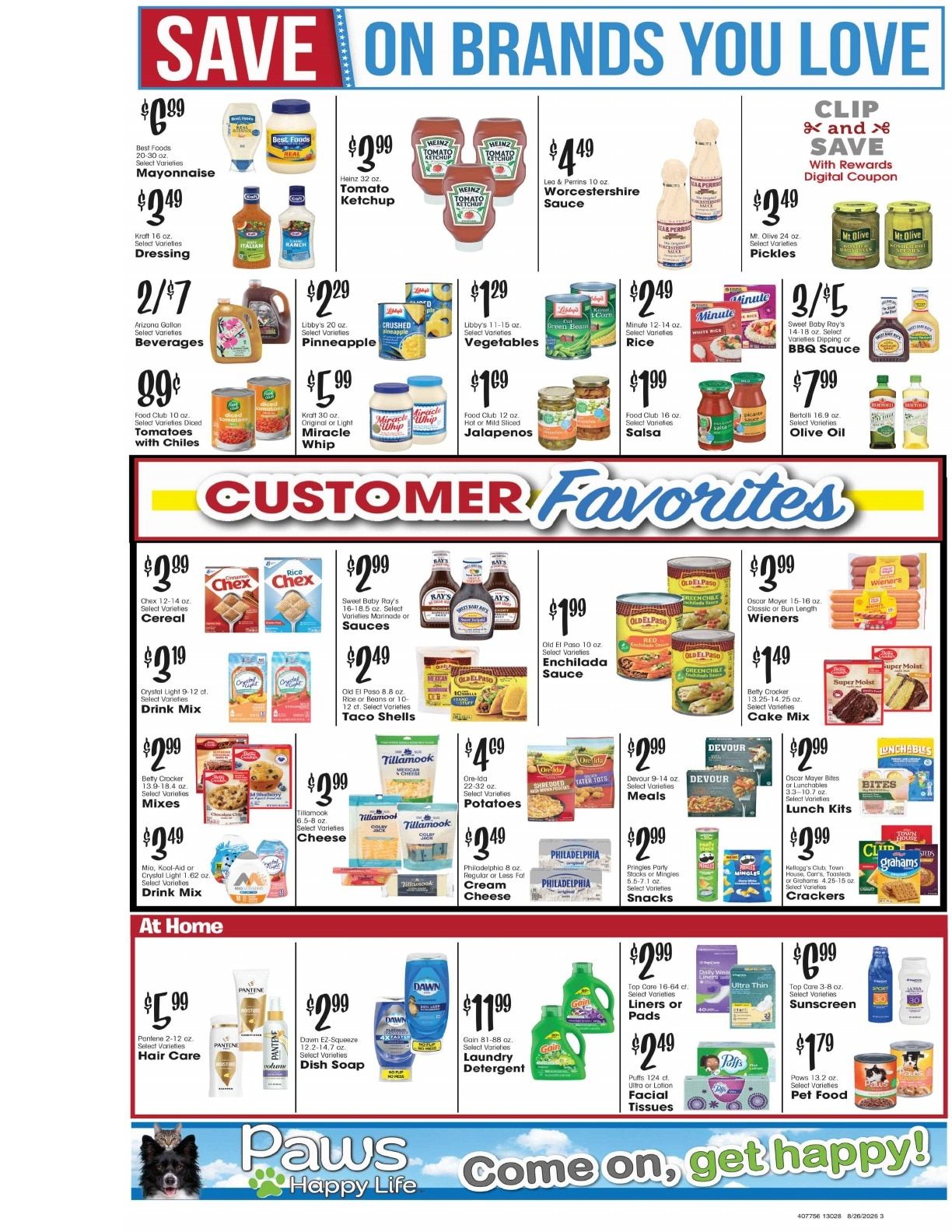 Joe's Food Center Weekly Ad August 26 - September 1, 2026