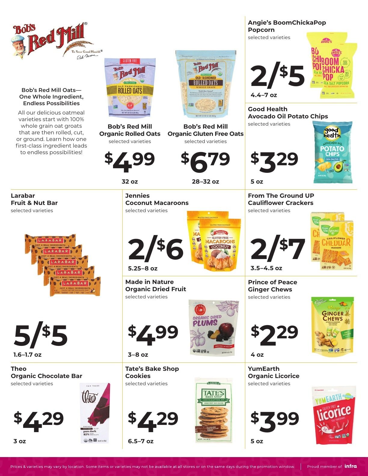 Natural Health Organic Foods Weekly Ad August 26 - September 8, 2026
