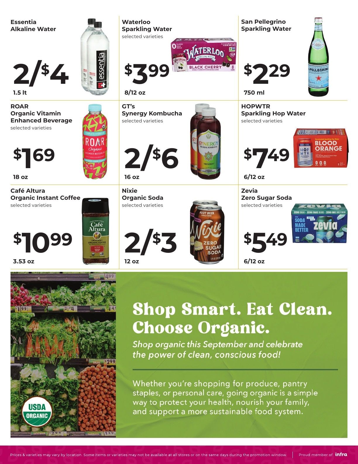 Natural Health Organic Foods Weekly Ad August 26 - September 8, 2026