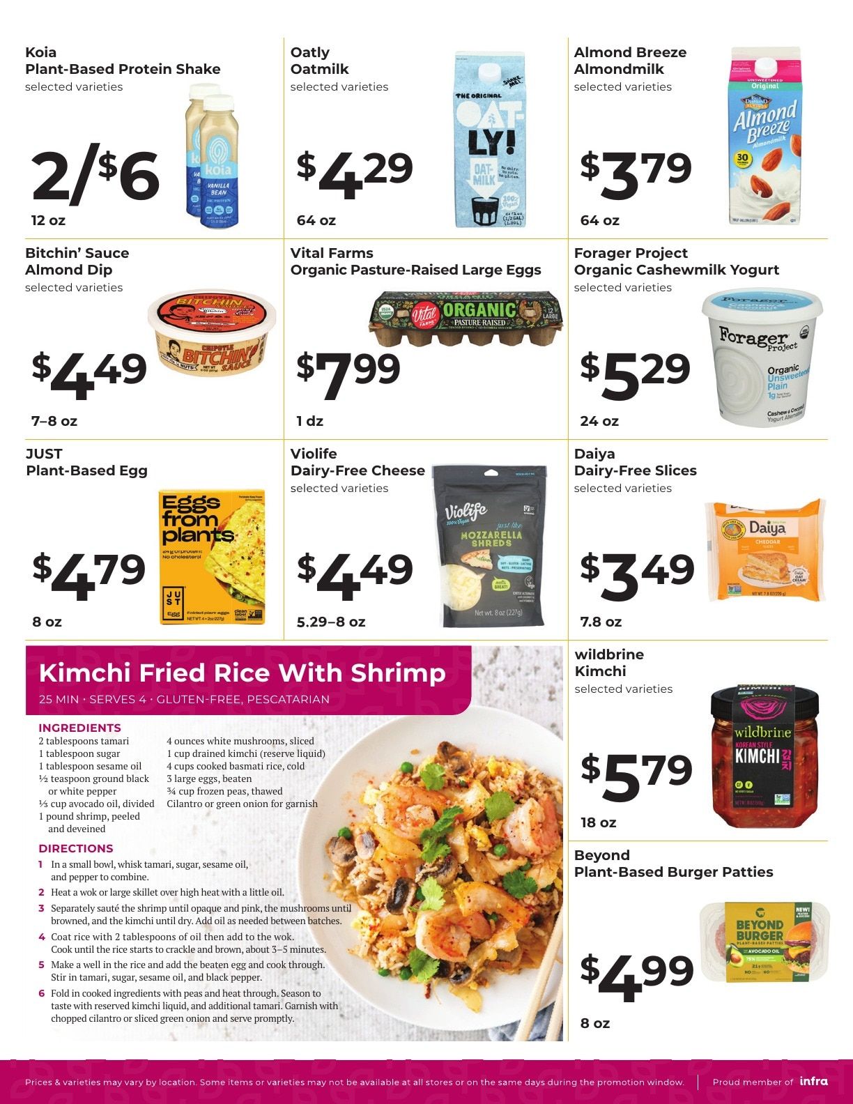 Natural Health Organic Foods Weekly Ad August 26 - September 8, 2026