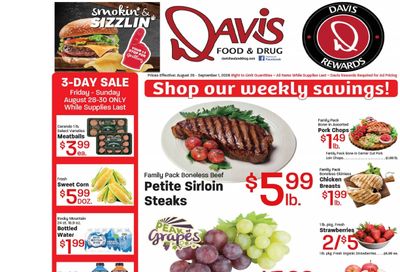 Davis Food & Drug (La Verkin, UT) Weekly Ad August 26 - September 1, 2026