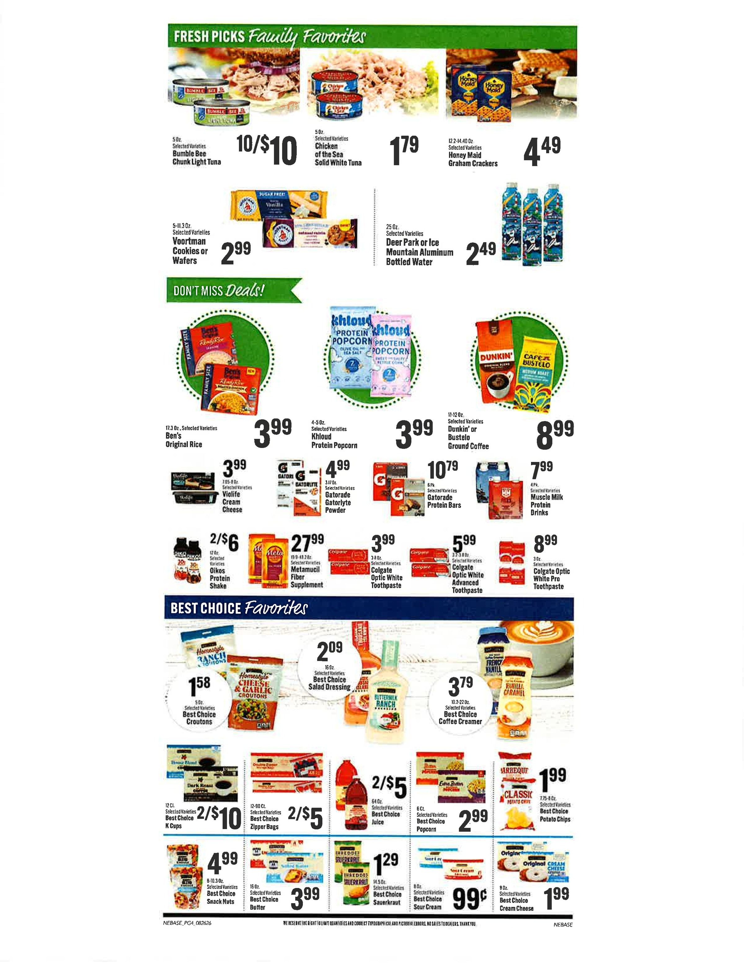 Pac N Save Weekly Ad August 26 - 31, 2026