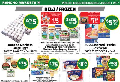 Rancho Markets Weekly Ad August 25 - 31, 2026