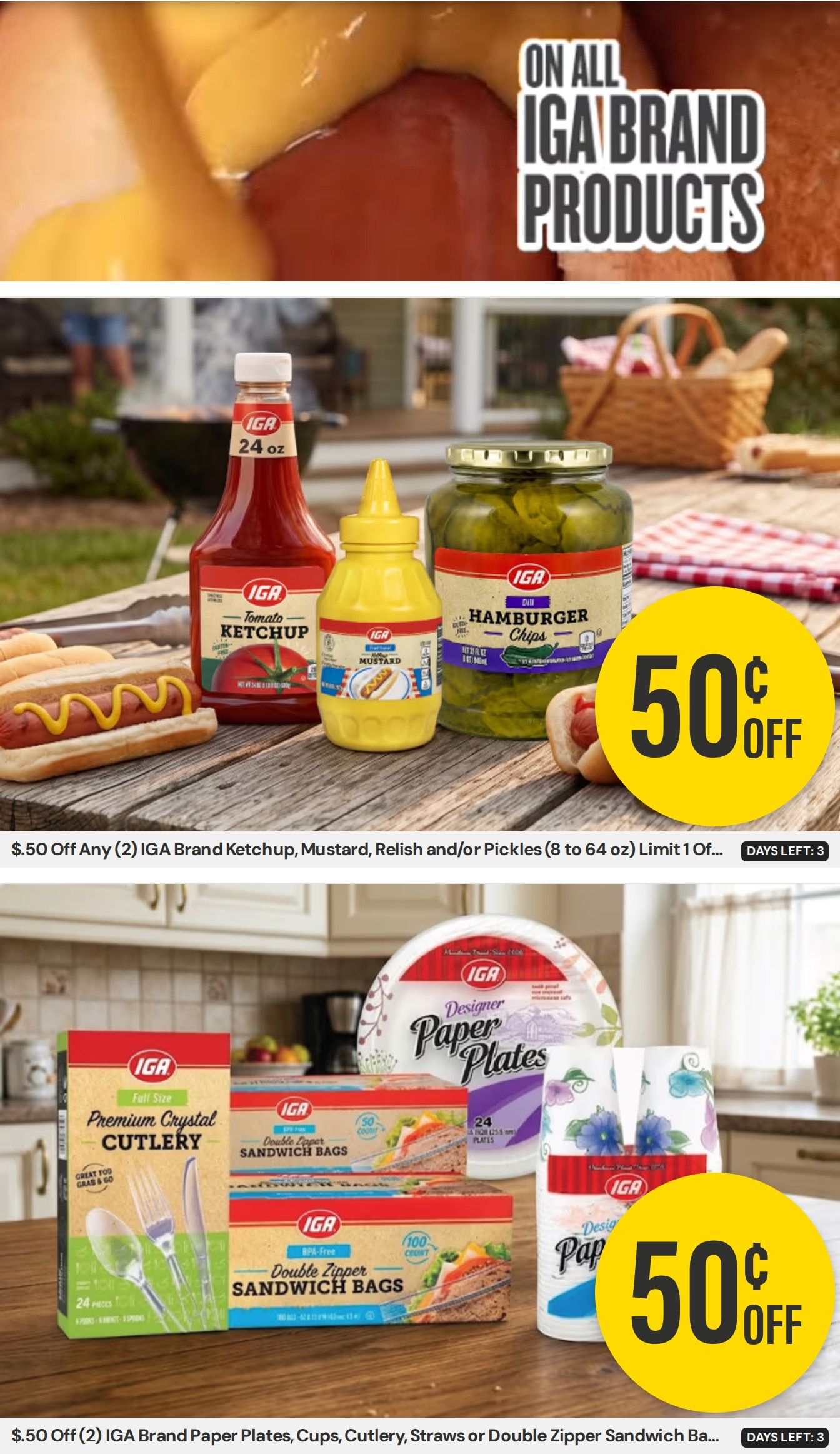 Tarlton IGA Express Weekly Ad August 26 - September 8, 2026