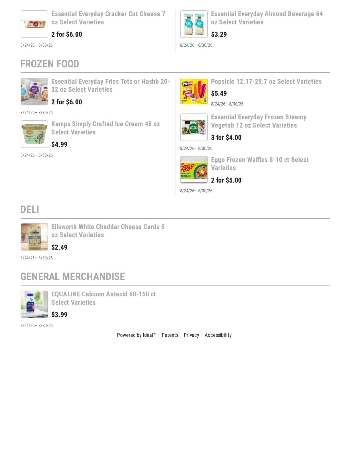 Barnesville Grocery Weekly Ad August 24 - 30, 2026