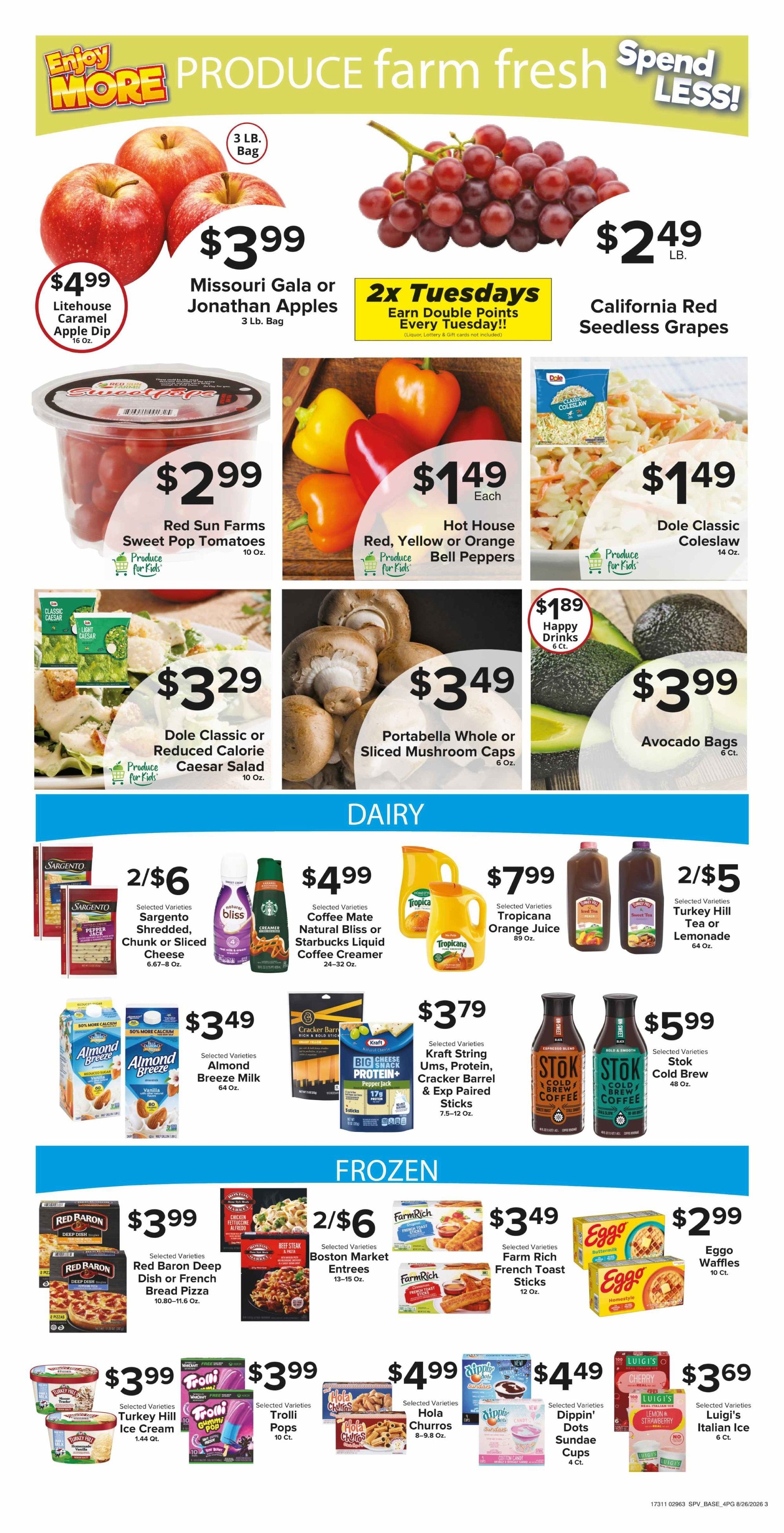Your Country Mart Weekly Ad August 26 - September 1, 2026