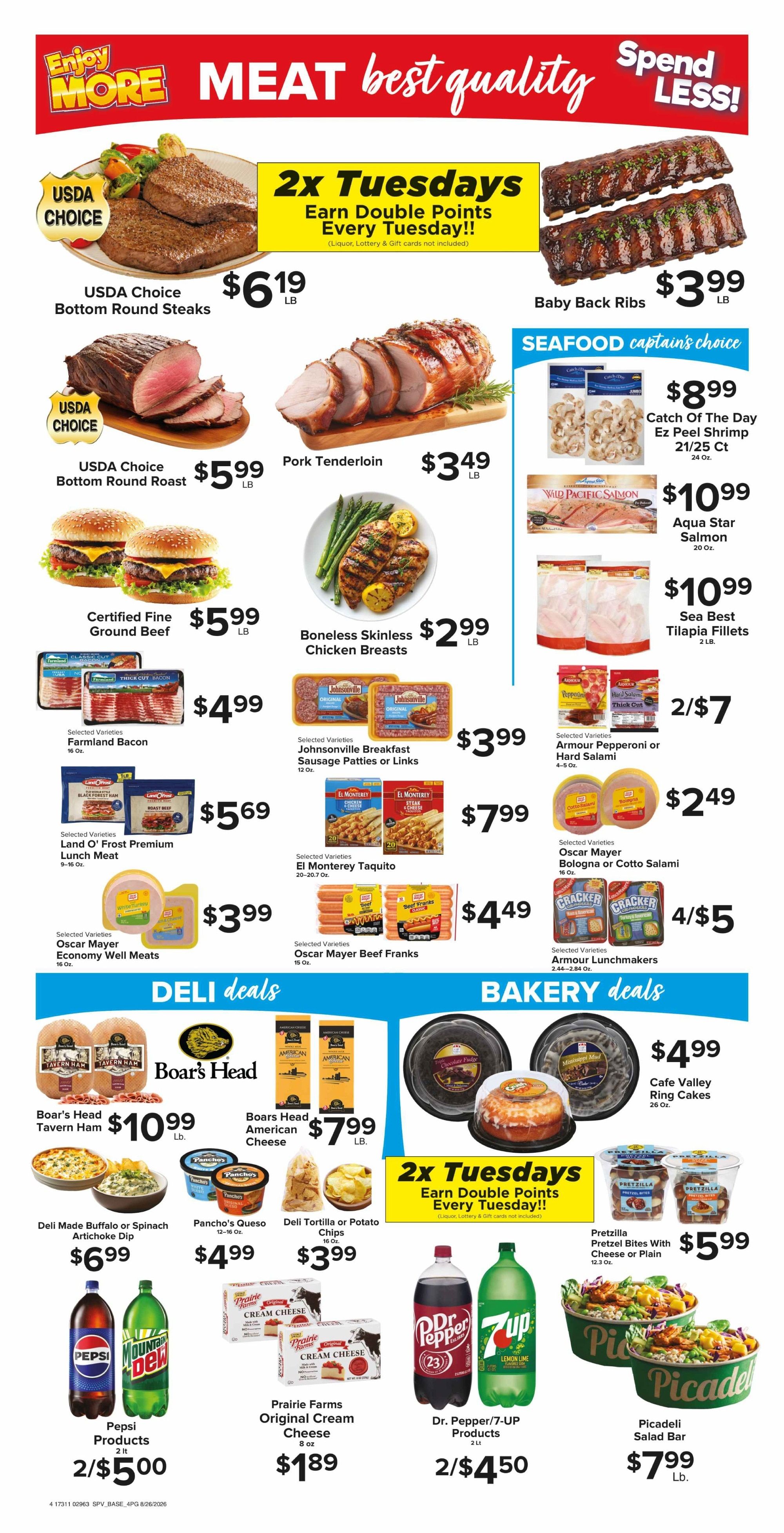 Your Country Mart Weekly Ad August 26 - September 1, 2026