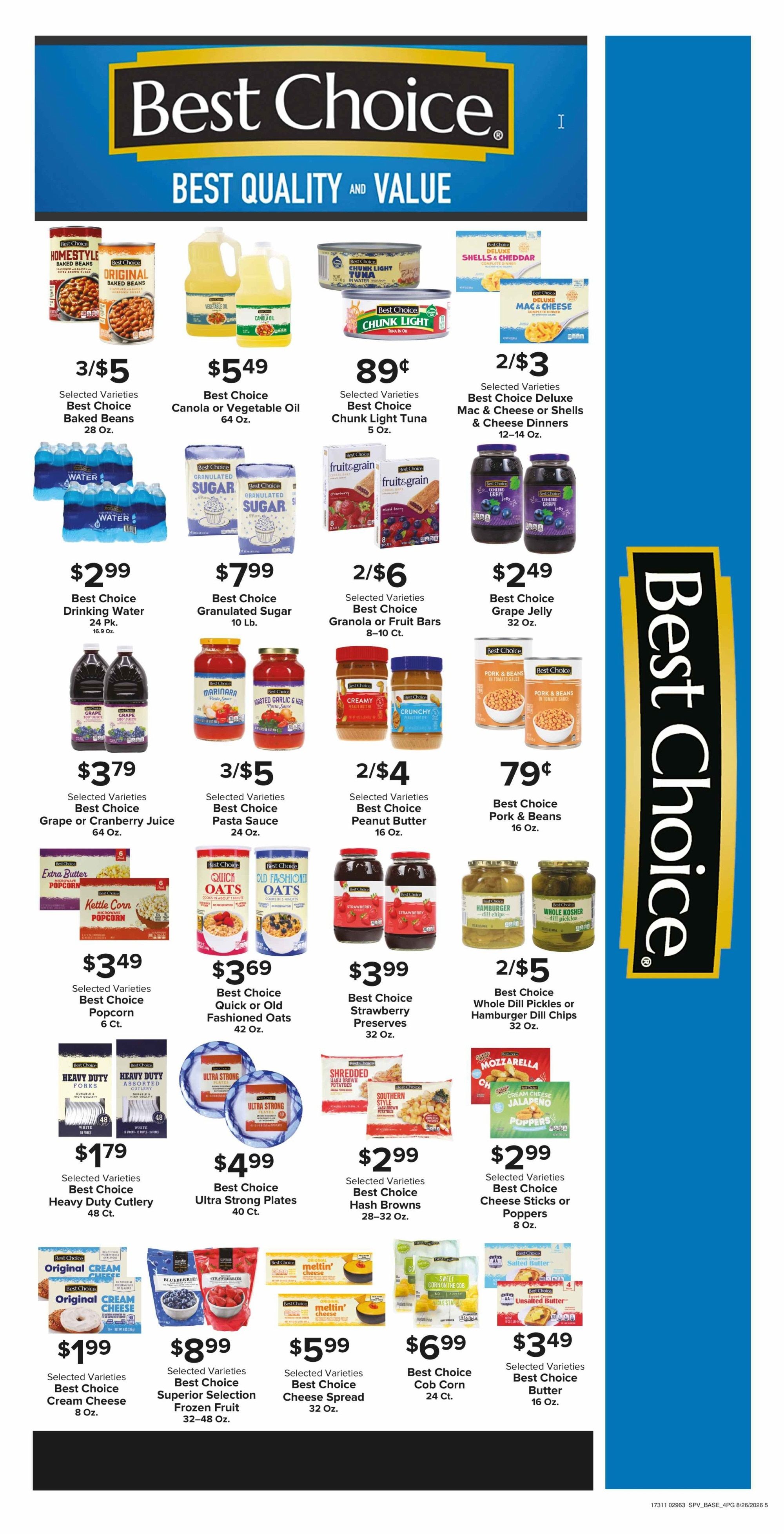 Your Country Mart Weekly Ad August 26 - September 1, 2026