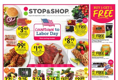 Stop & Shop (Springfield Area, MA) Weekly Ad August 28 - September 3, 2026
