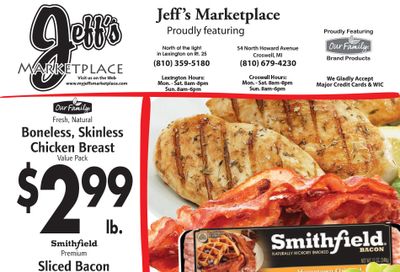 Jeff's Market Weekly Ad August 24 - 30, 2026
