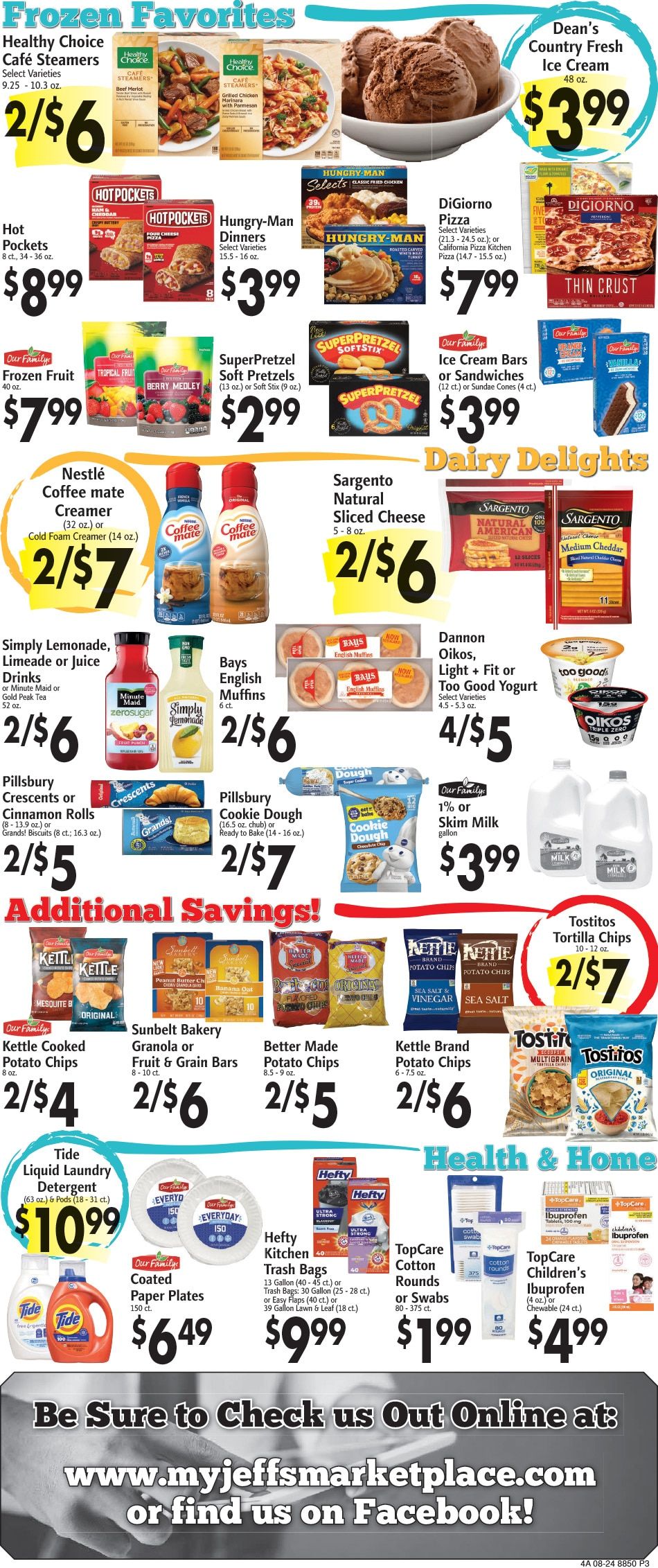 Jeff's Market Weekly Ad August 24 - 30, 2026