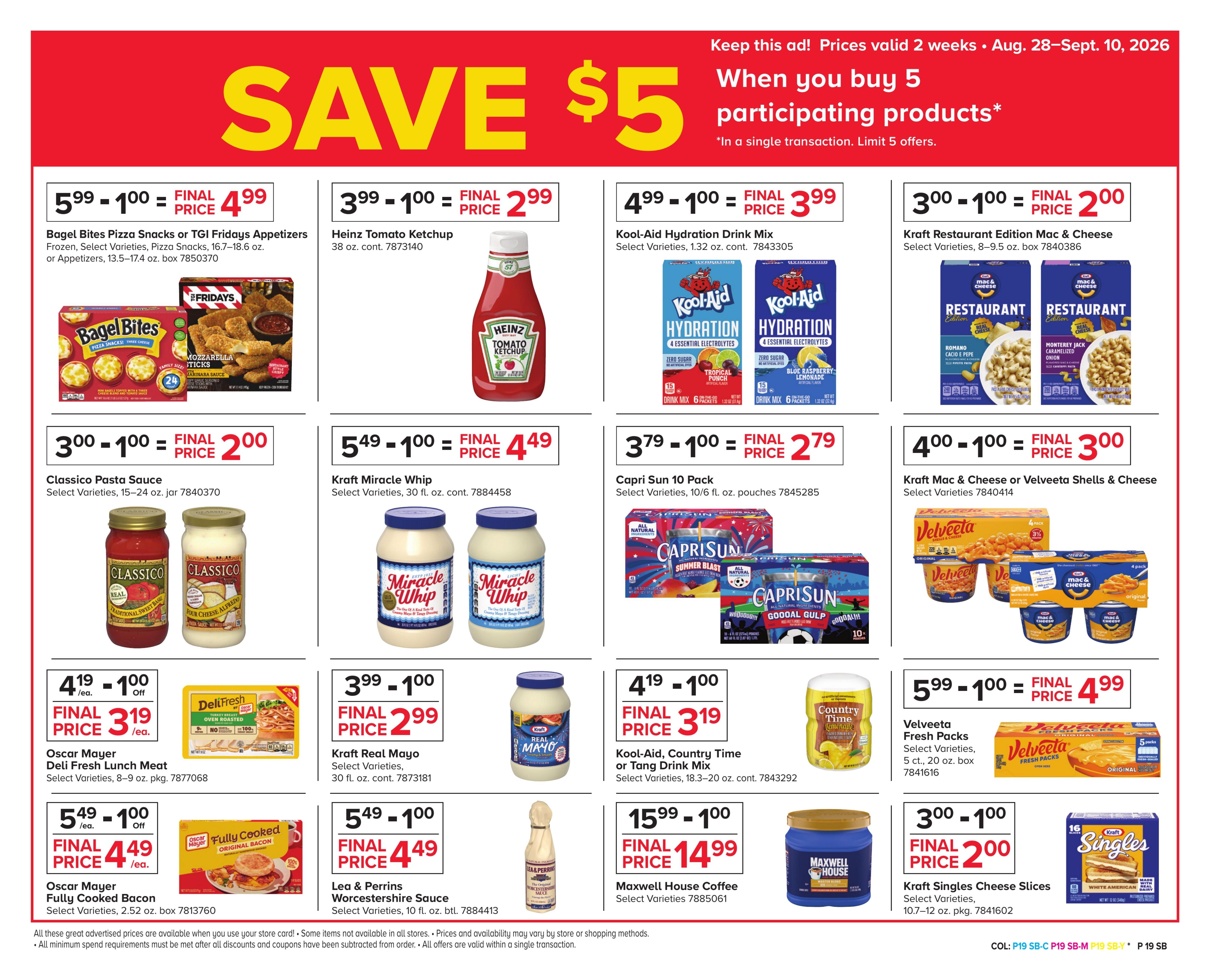 Martin's Food Market (Coalport-Orbisonia Area, PA) Weekly Ad August 28 - September 10, 2026