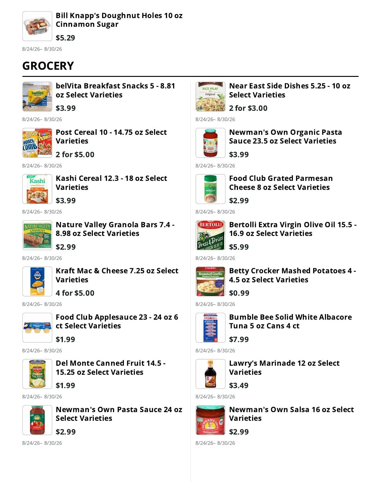 Kingdom Market Weekly Ad August 24 - 30, 2026