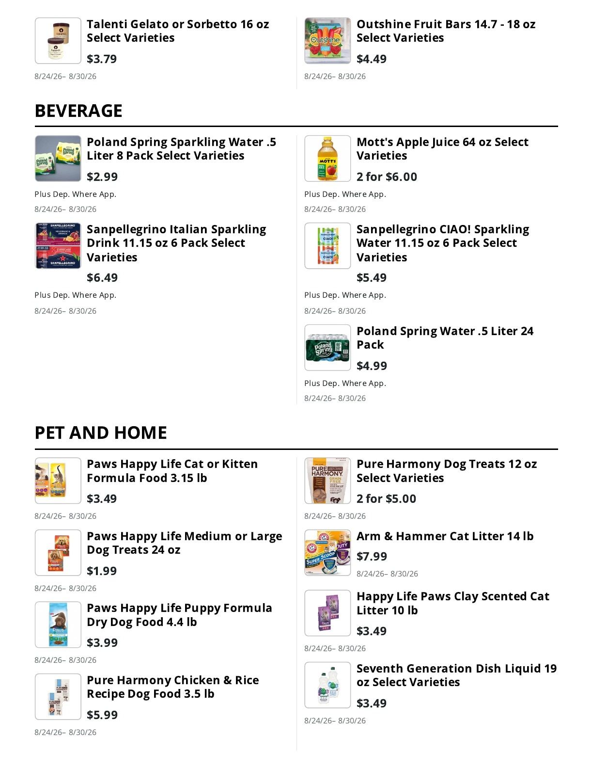 Kingdom Market Weekly Ad August 24 - 30, 2026
