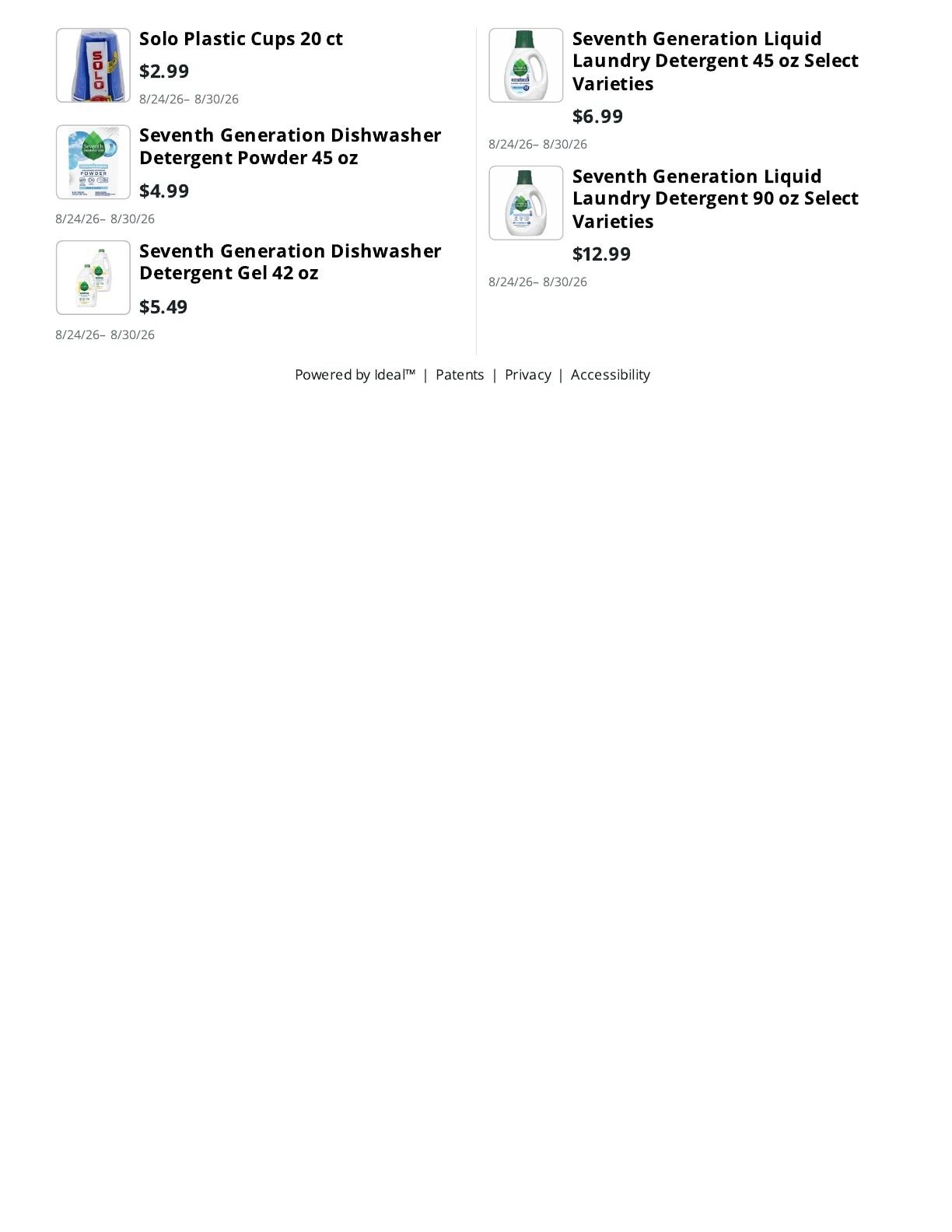 Kingdom Market Weekly Ad August 24 - 30, 2026