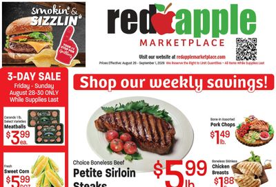 Red Apple Marketplace (555 SW 4th Ave, Ontario, OR) Weekly Ad August 25 - September 1, 2026