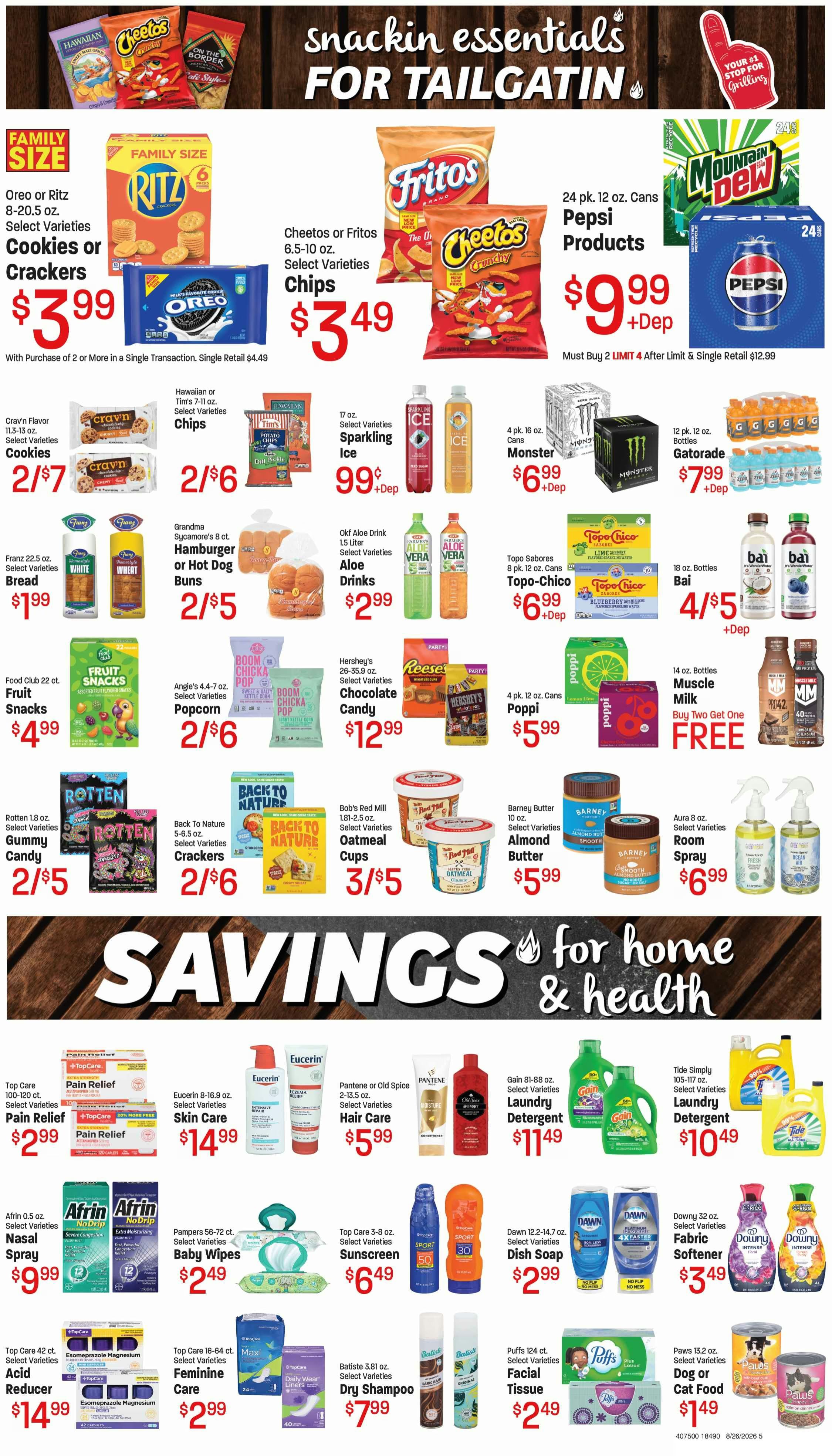 Red Apple Marketplace (555 SW 4th Ave, Ontario, OR) Weekly Ad August 25 - September 1, 2026