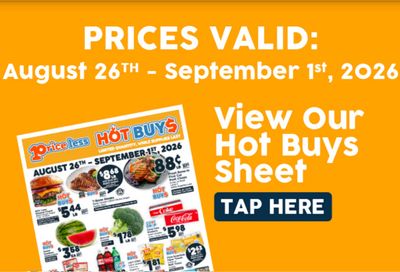 Price Less IGA Weekly Ad August 26 - September 1, 2026
