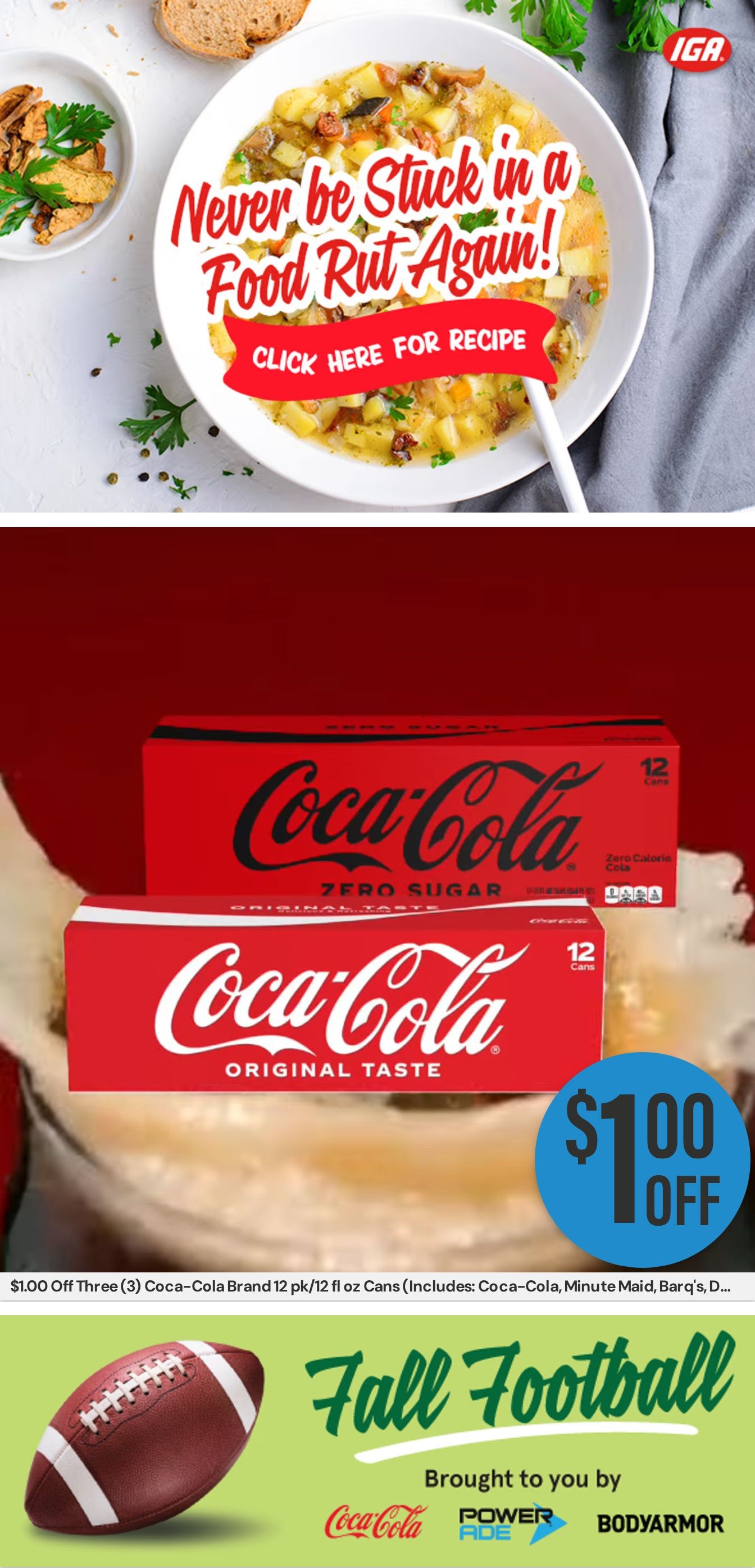 Price Less IGA Weekly Ad August 26 - September 1, 2026