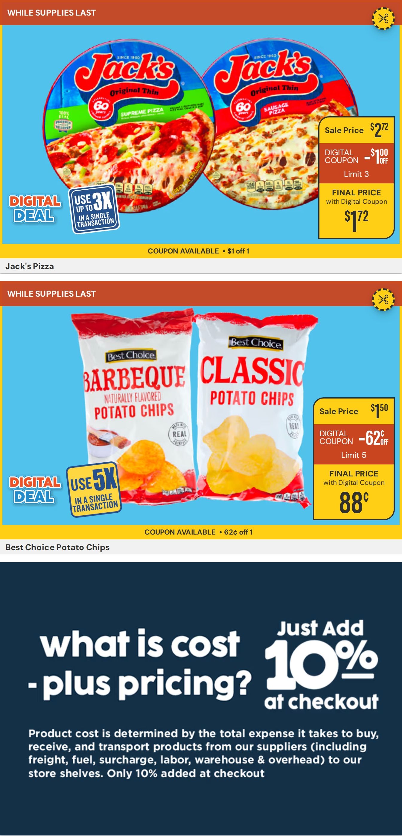 Price Less IGA Weekly Ad August 26 - September 1, 2026