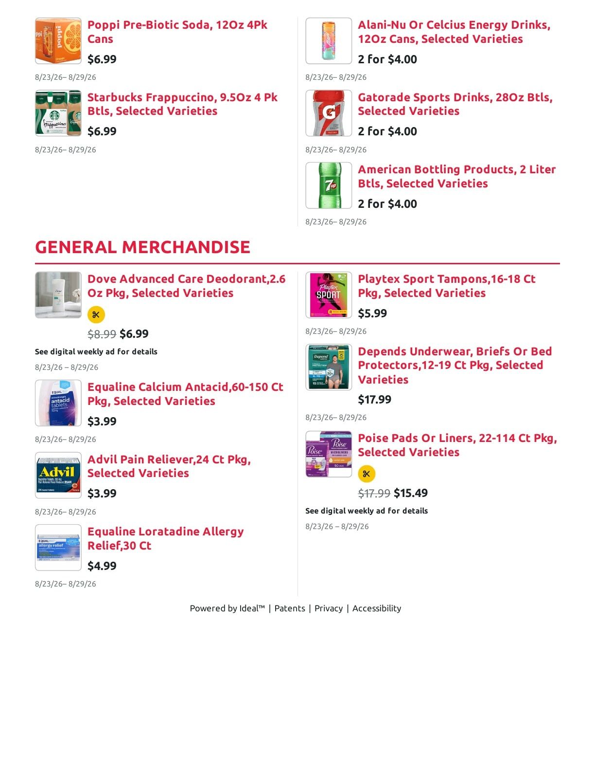 Radermacher's Fresh Market Weekly Ad August 23 - 29, 2026