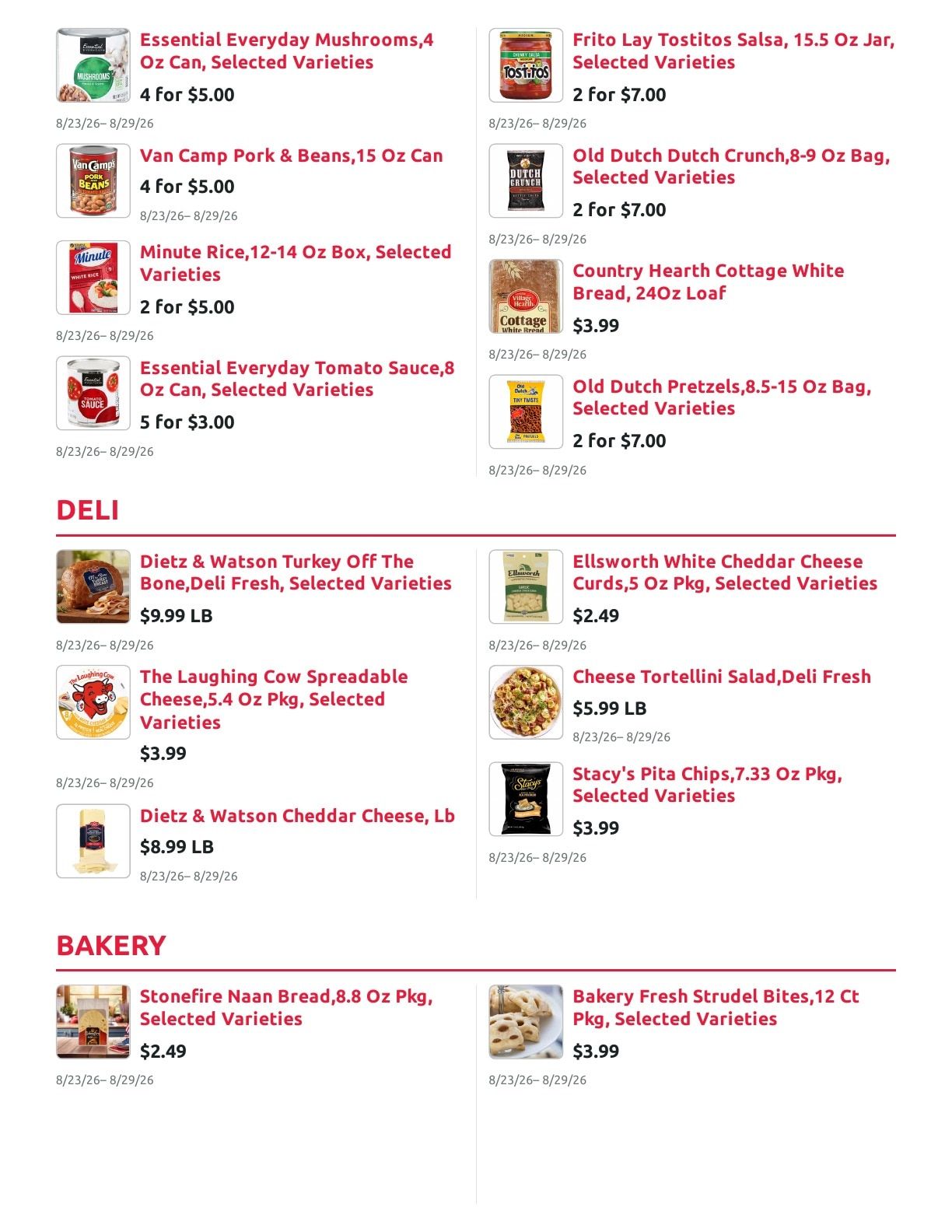 Radermacher's Fresh Market Weekly Ad August 23 - 29, 2026