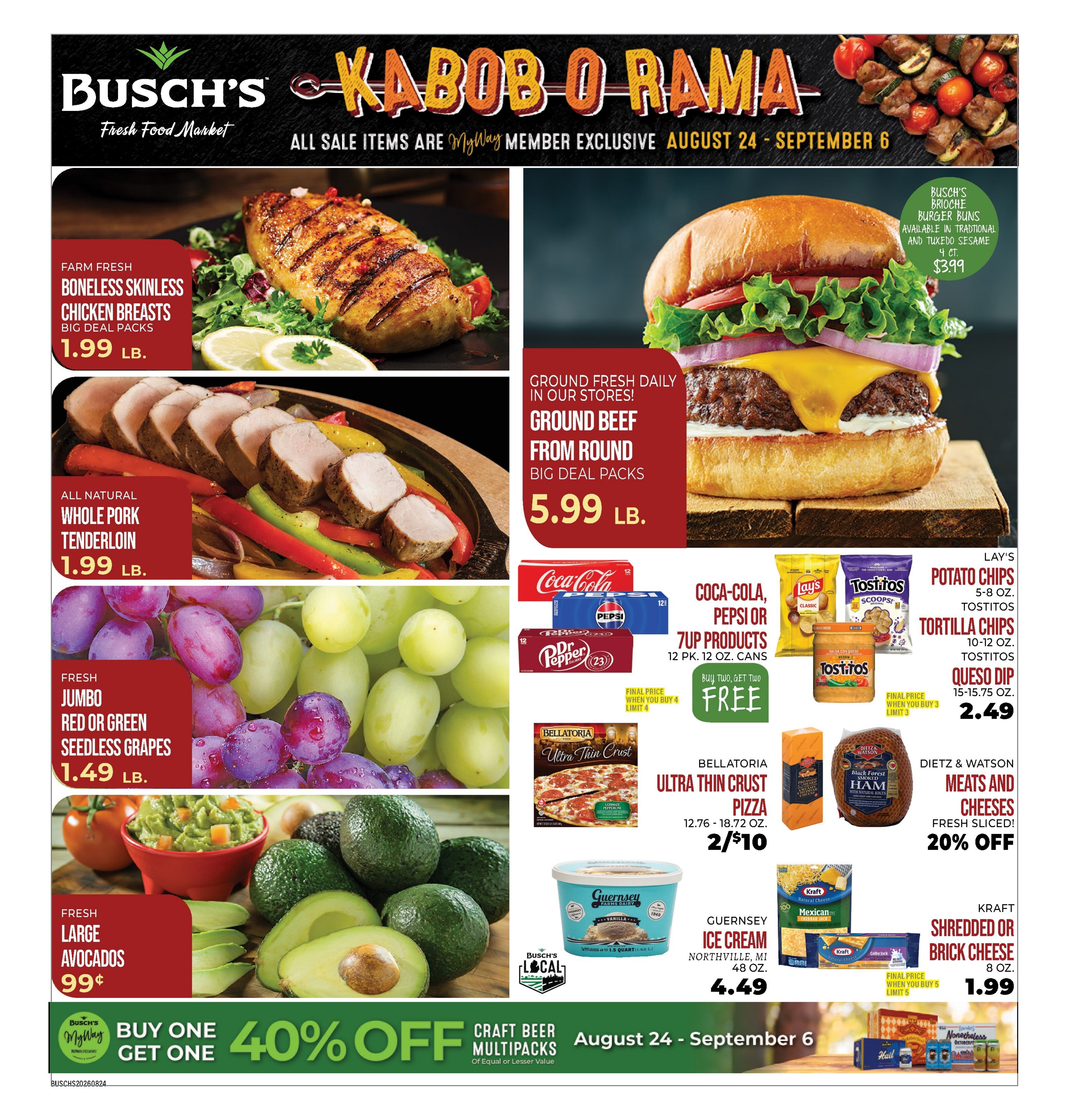 Busch's Fresh Food Market (Livonia, MI) Weekly Ad August 24 - September 6, 2026