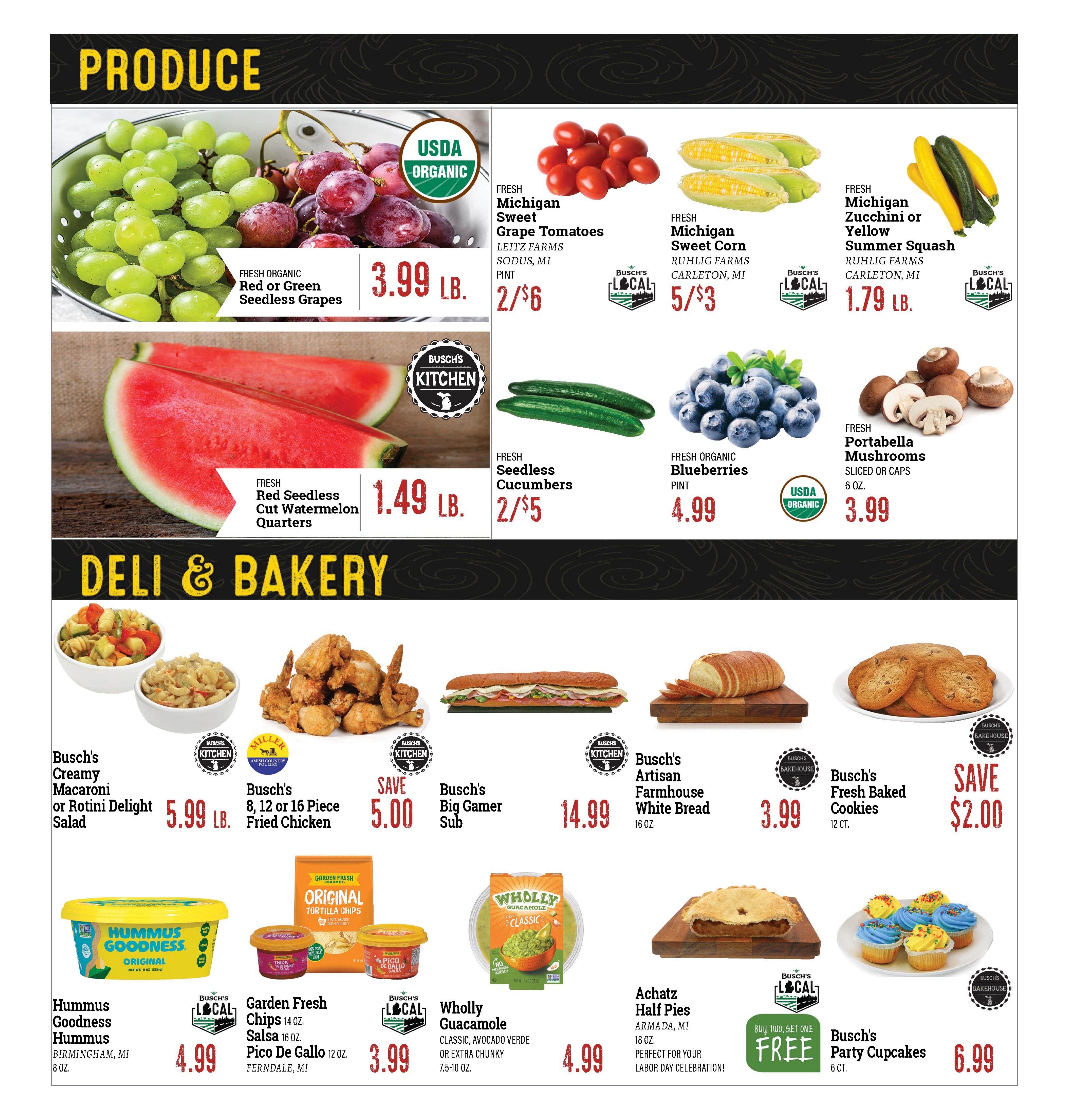 Busch's Fresh Food Market (Livonia, MI) Weekly Ad August 24 - September 6, 2026