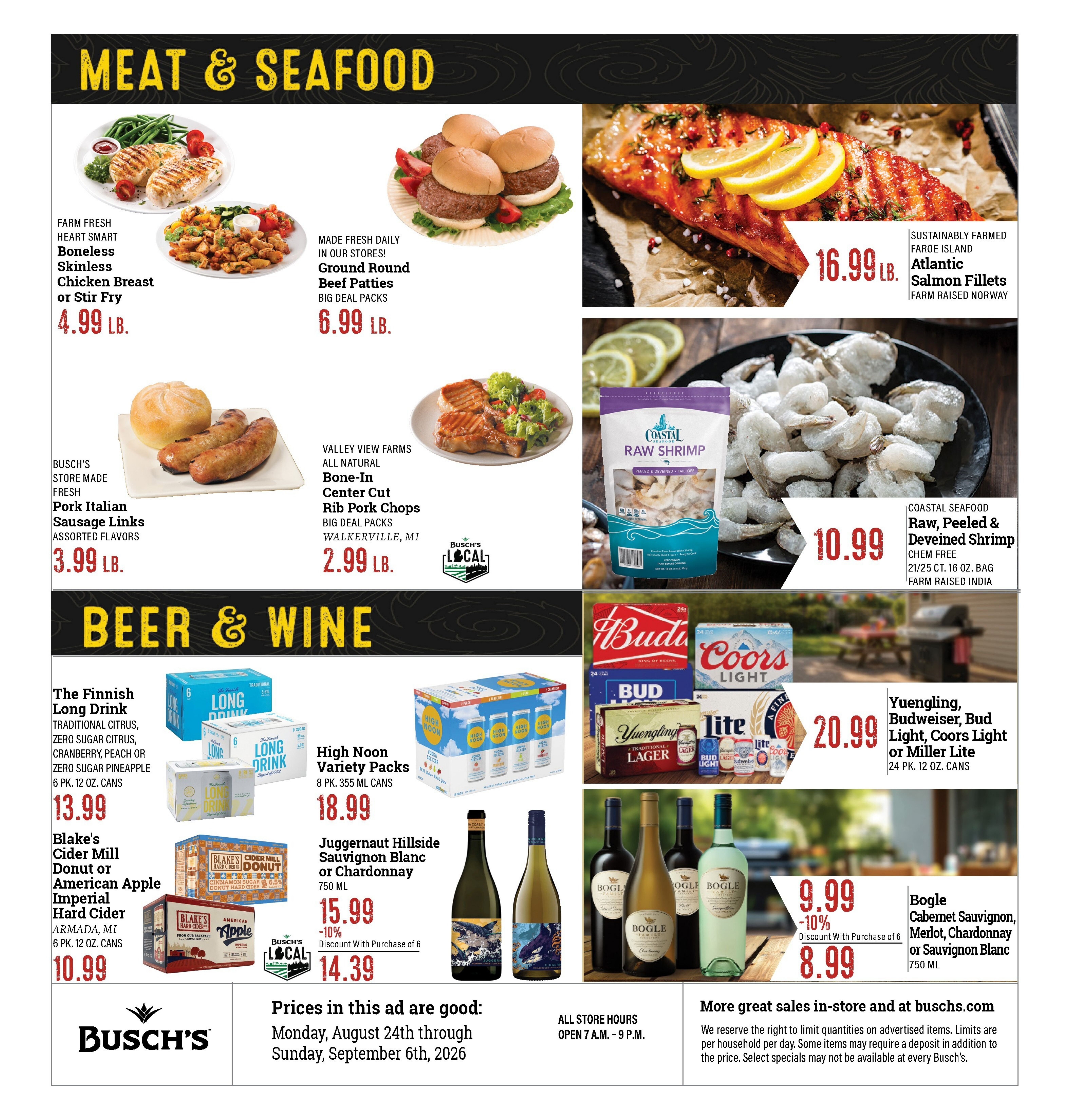 Busch's Fresh Food Market (Michigan) Weekly Ad August 24 - September 6, 2026