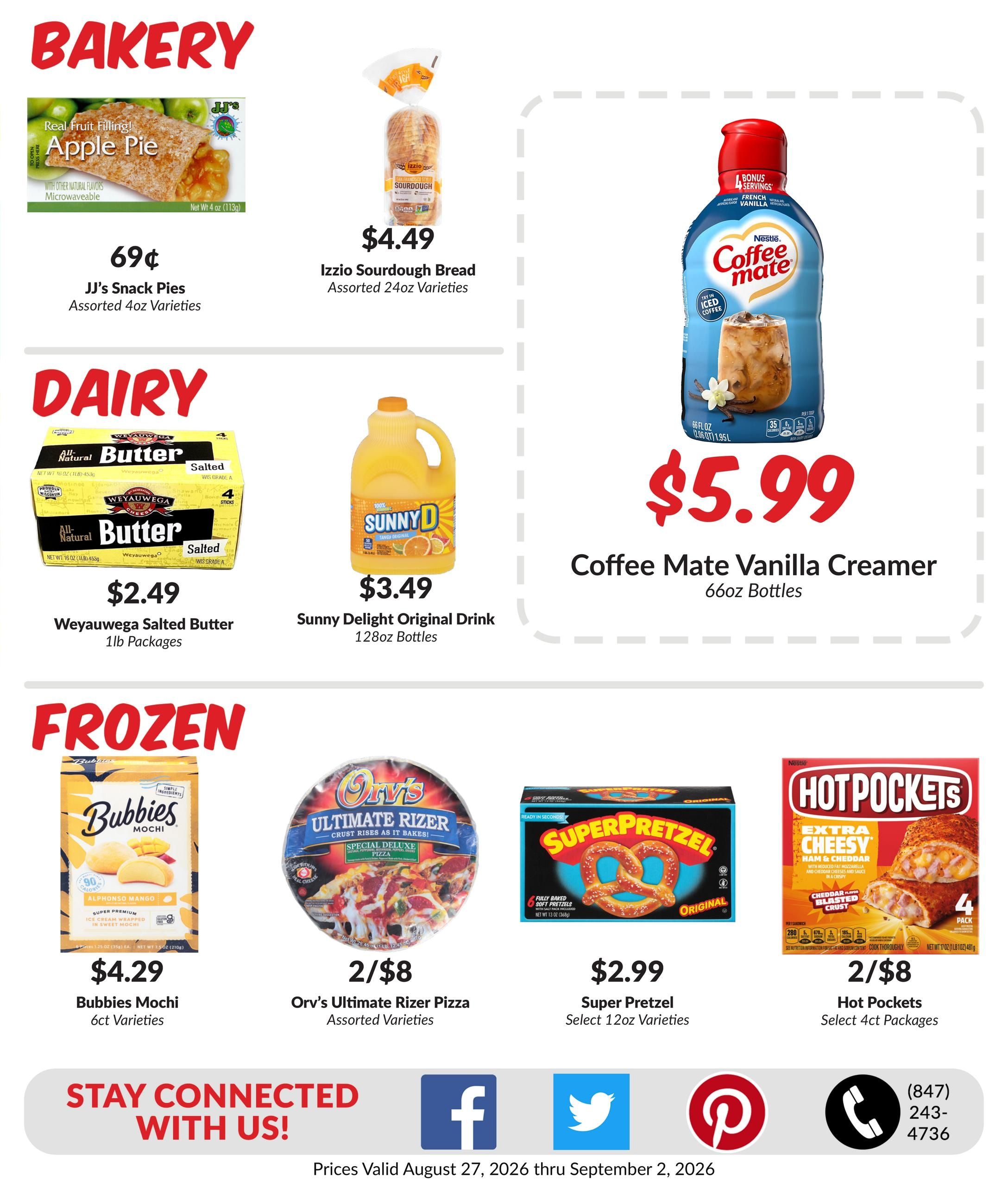 Woodman's Food Market (Chicago Area, IL) M1000 Weekly Weekly Ad August 27 - September 2, 2026