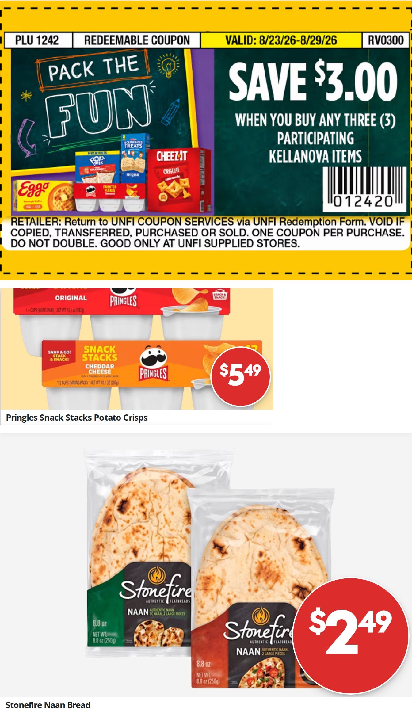 Barnesville Grocery Weekly Ad August 26 - September 1, 2026