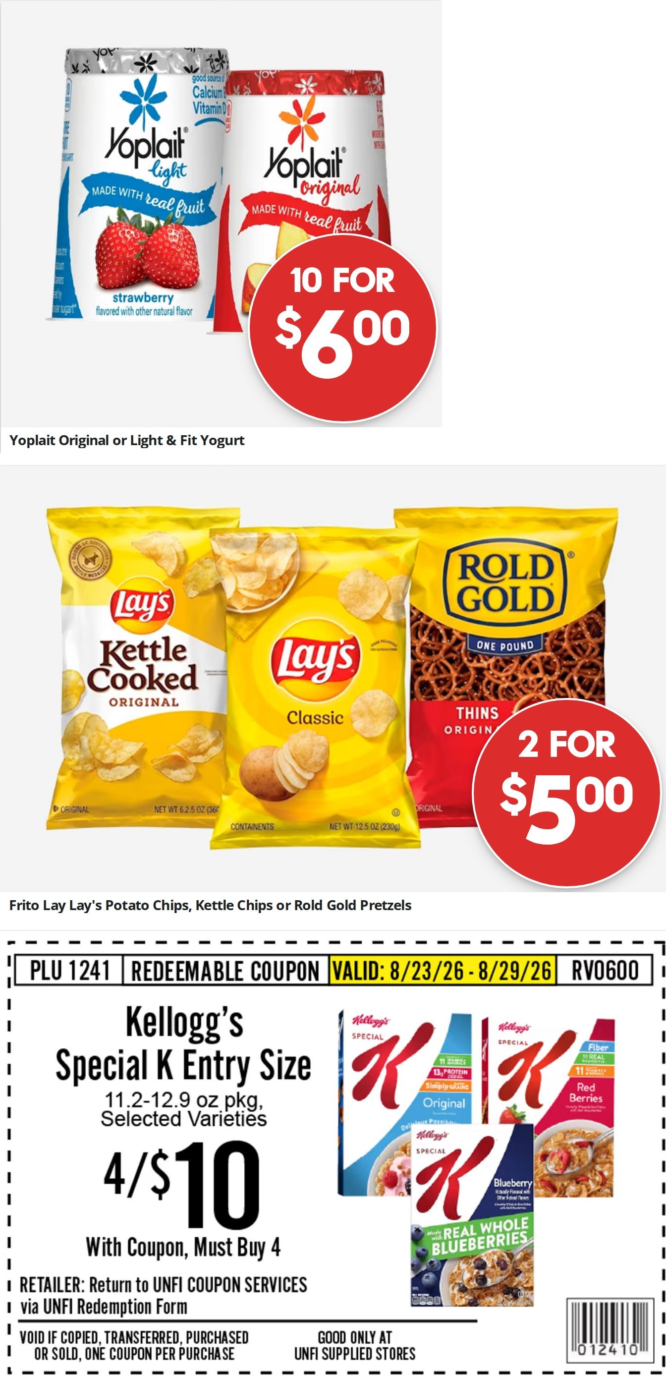 Barnesville Grocery Weekly Ad August 26 - September 1, 2026
