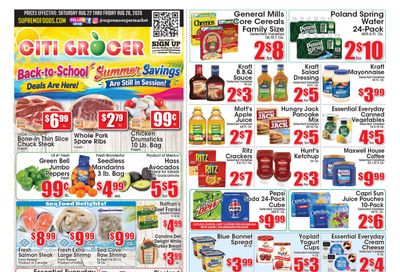 Supremo Food Markets (Elizabeth, NJ) Weekly Ad August 22 - 28, 2026