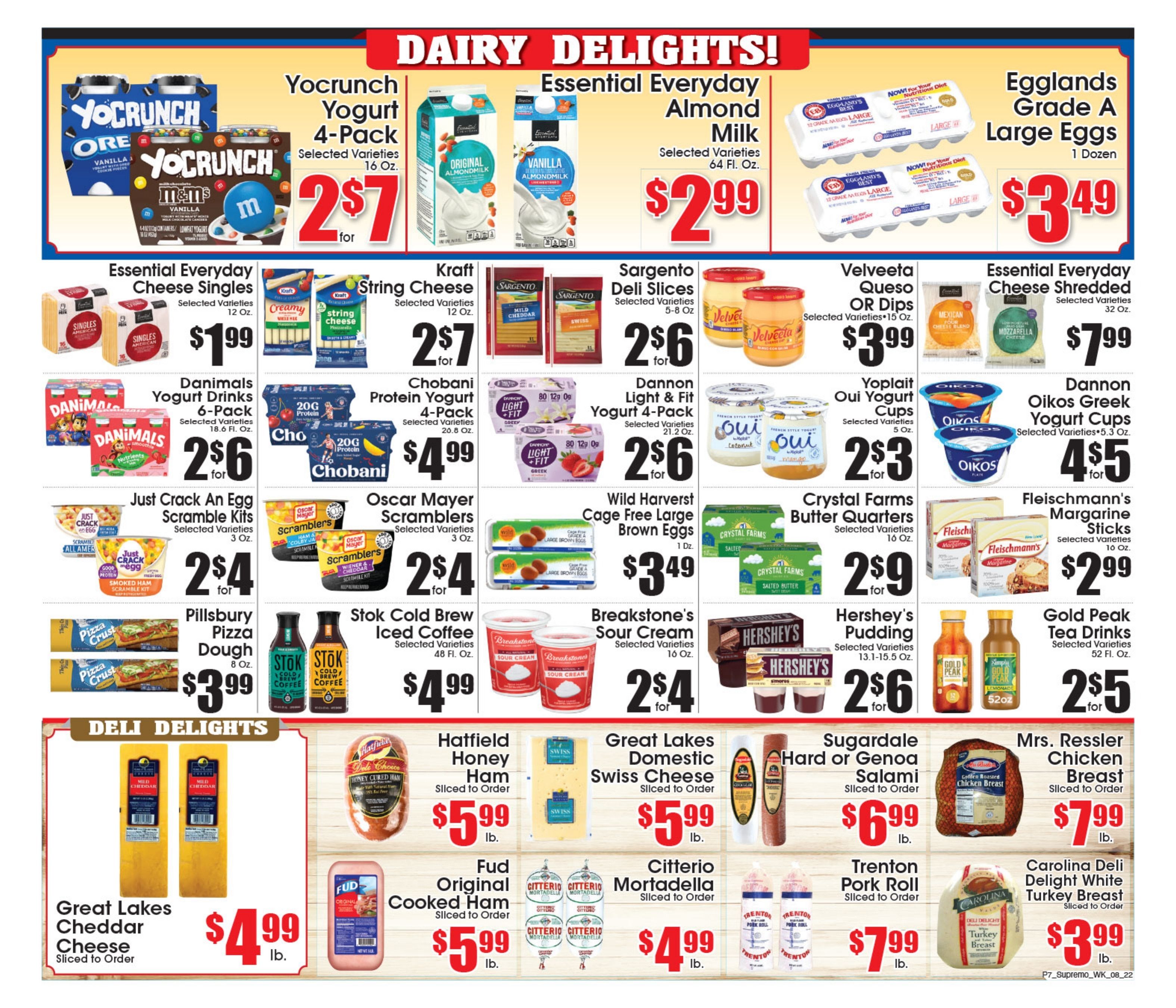 Supremo Food Markets Weekly Ad August 22 - 28, 2026