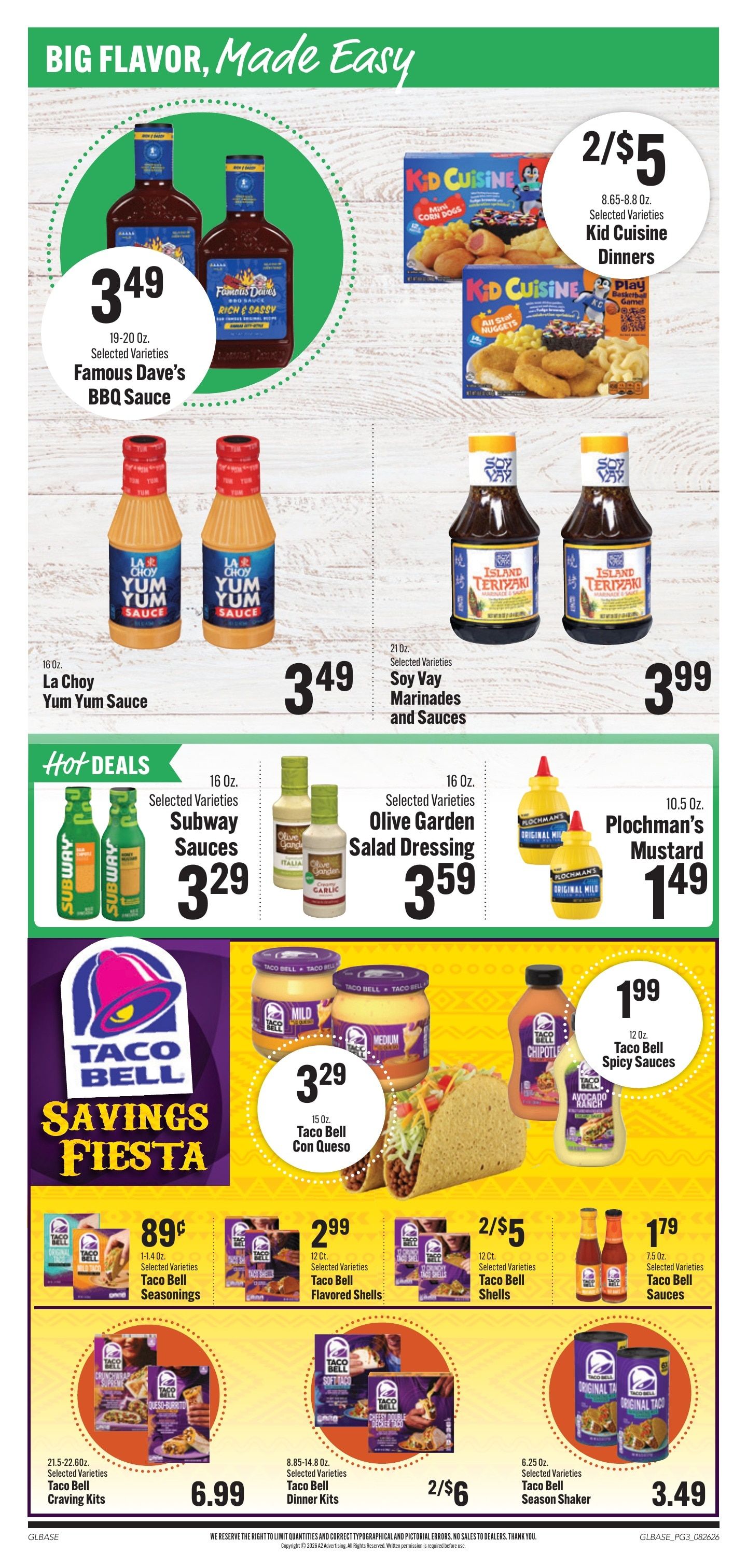 Bender's Foods (Bellevue, IA) Weekly Ad August 26 - September 1, 2026