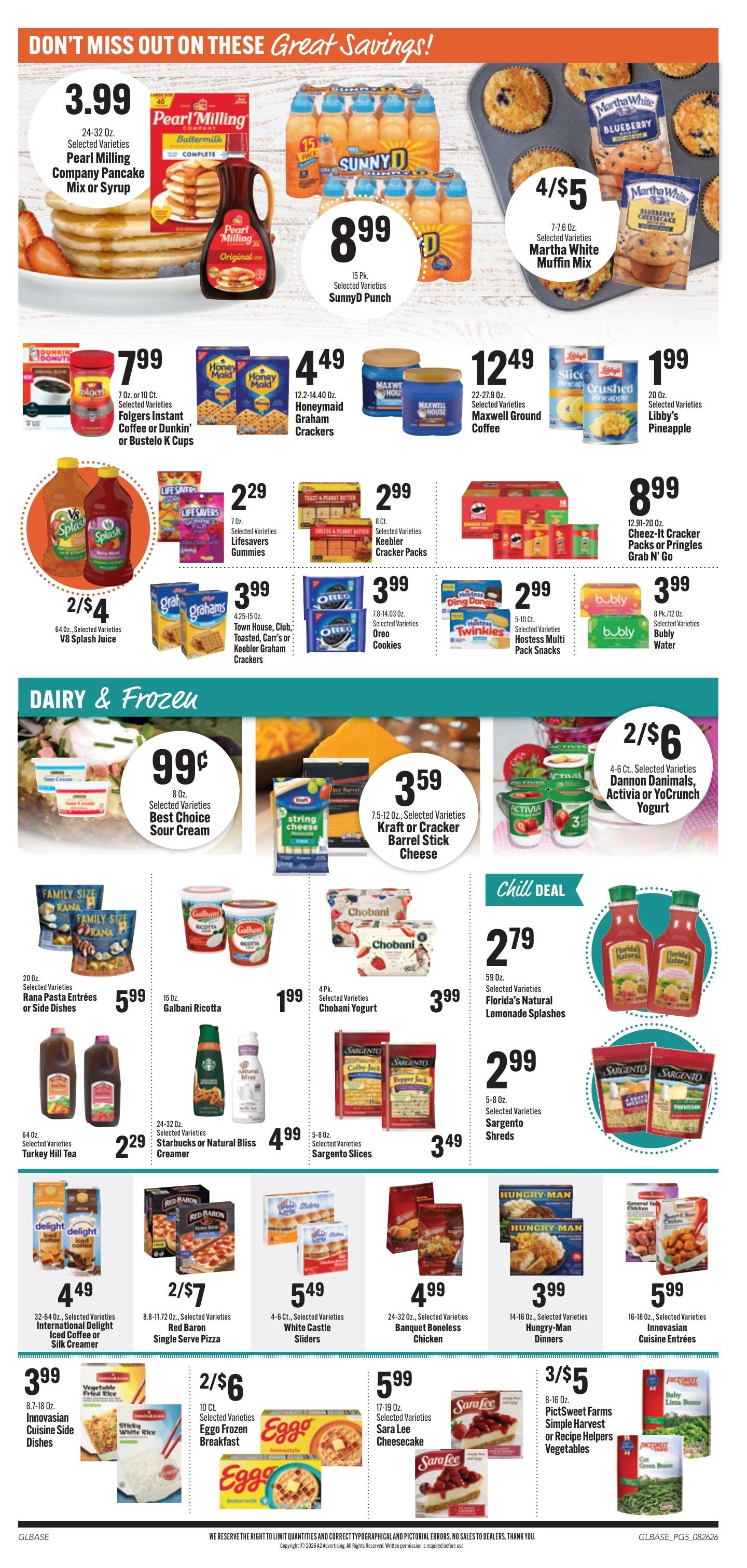 Bender's Foods (Wisconsin) Weekly Ad August 26 - September 1, 2026