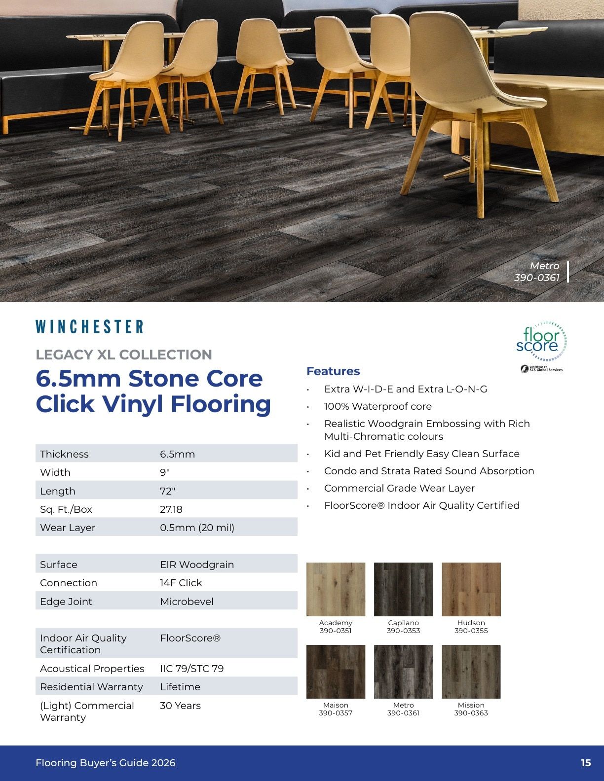 Windsor Plywood Flooring Buyer's Guide Weekly Ad January 1 - December 31, 2026