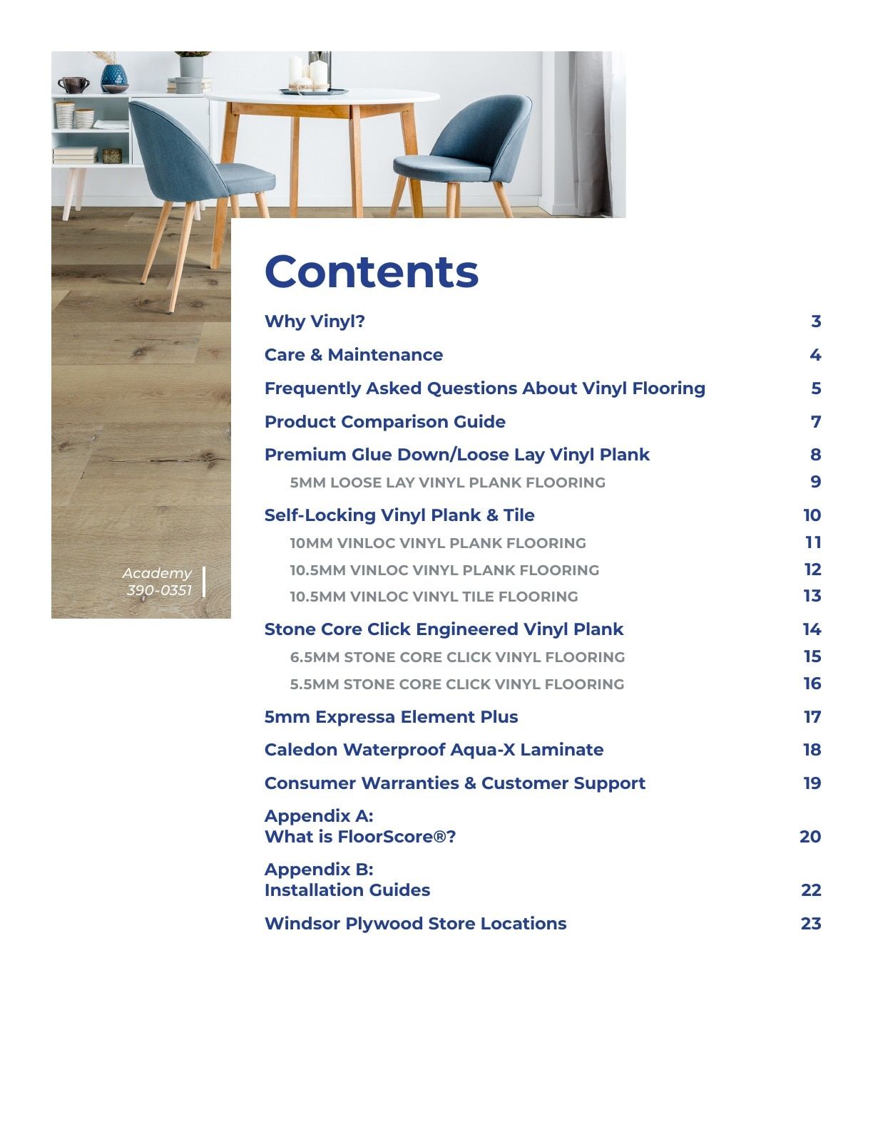 Windsor Plywood Flooring Buyer's Guide Weekly Ad January 1 - December 31, 2026