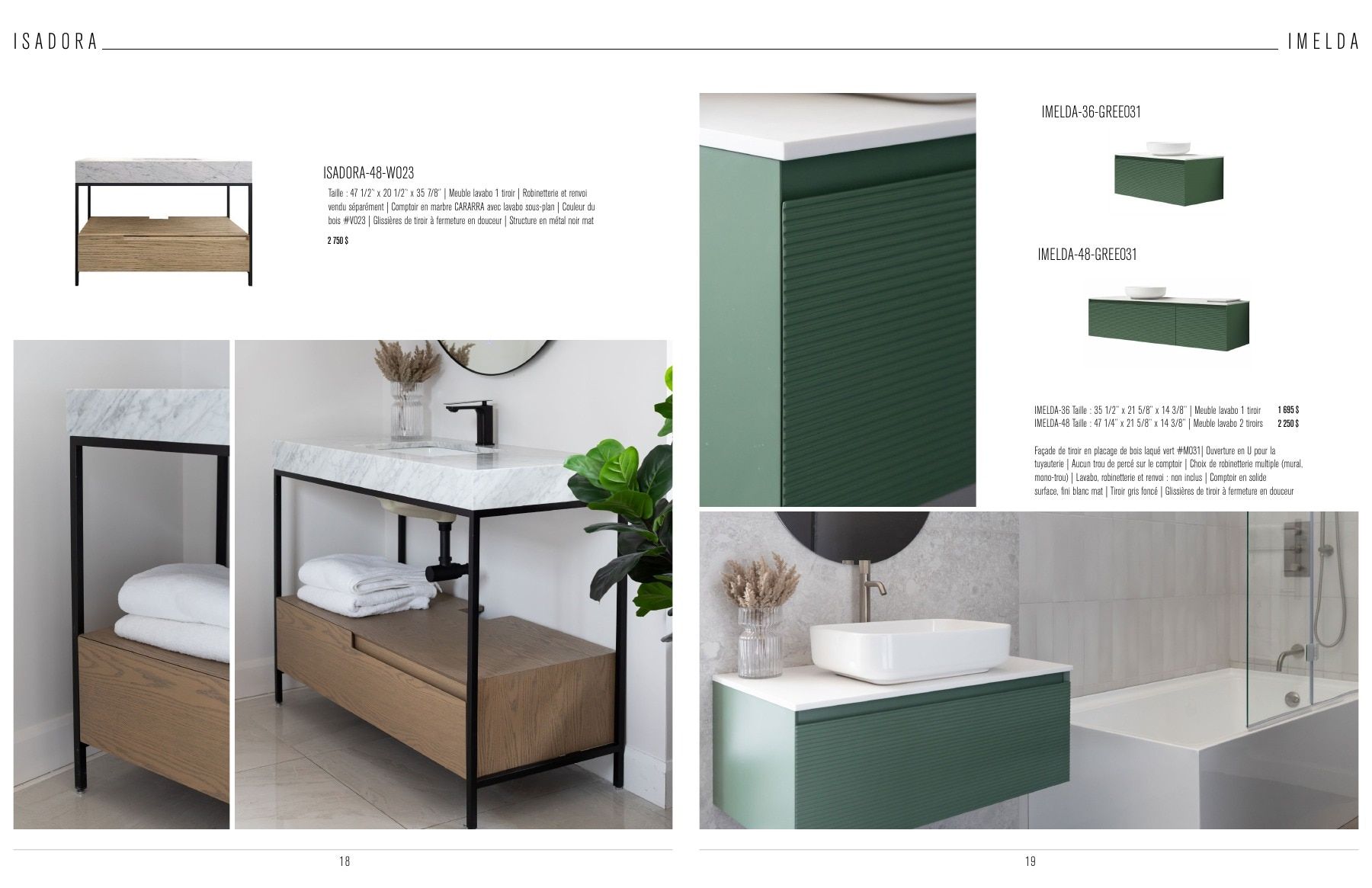 Agua Canada Vanity Collection Catalog Weekly Ad January 1 - December 31, 2026