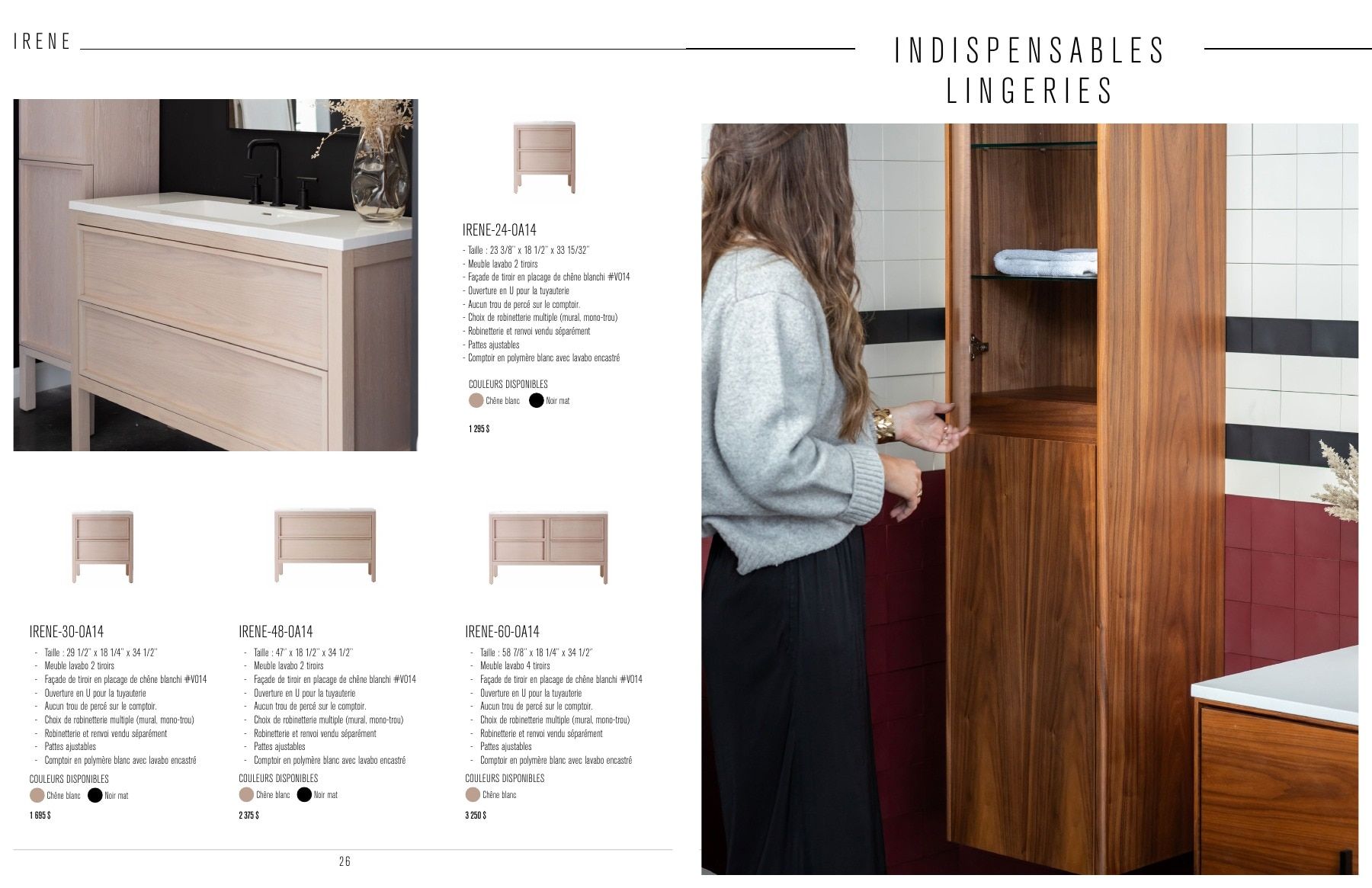 Agua Canada Vanity Collection Catalog Weekly Ad January 1 - December 31, 2026