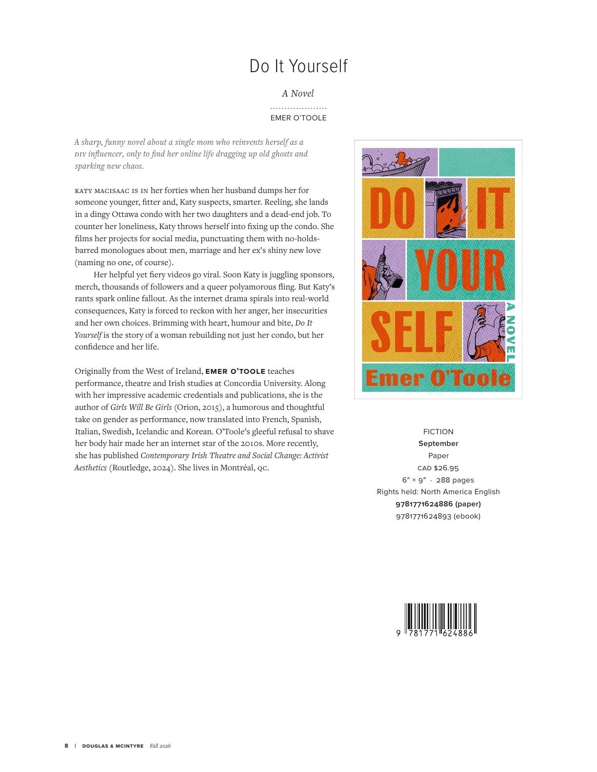 Harbour Publishing Douglas & McIntyre Fall 2026 Catalogue Weekly Ad January 1 - December 31, 2026