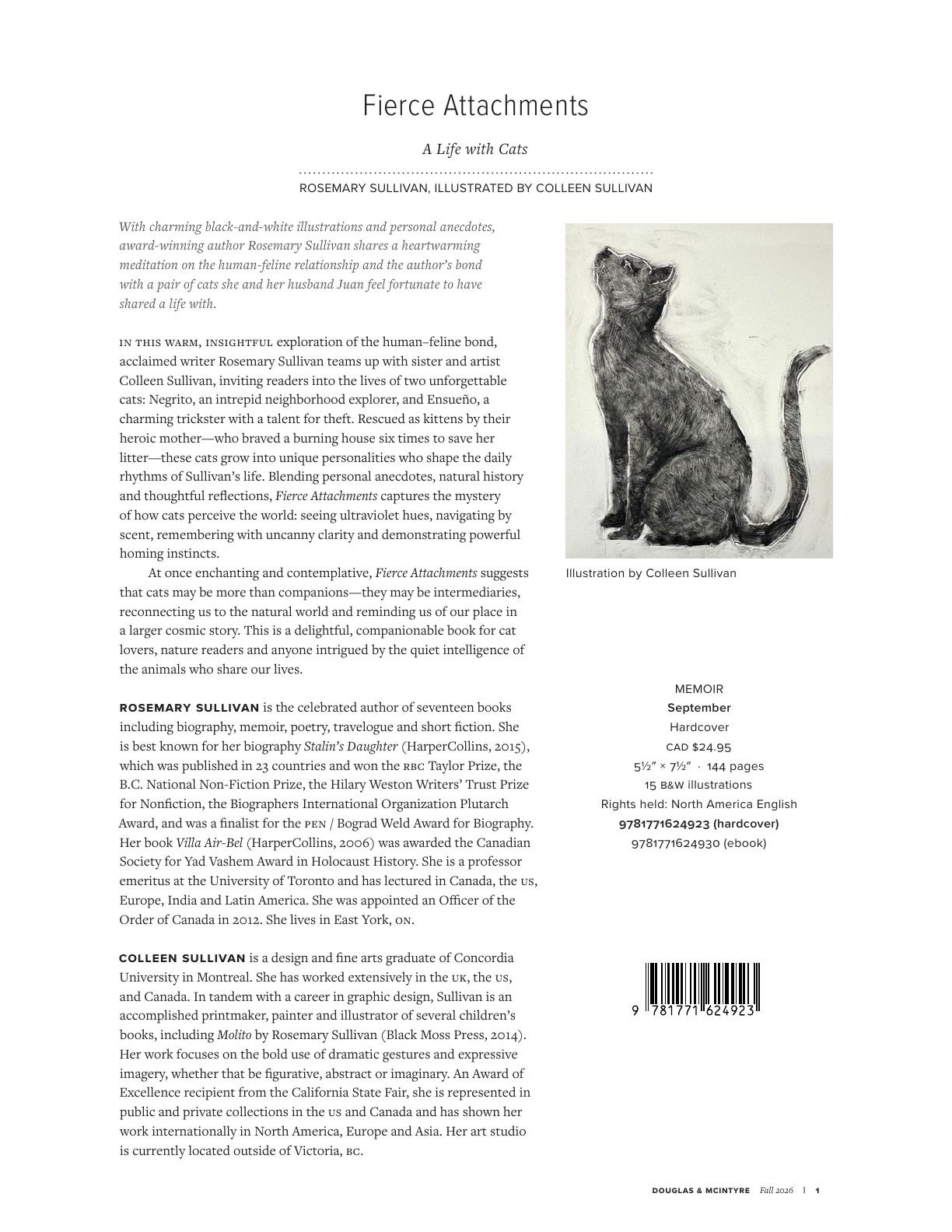 Harbour Publishing Douglas & McIntyre Fall 2026 Catalogue Weekly Ad January 1 - December 31, 2026