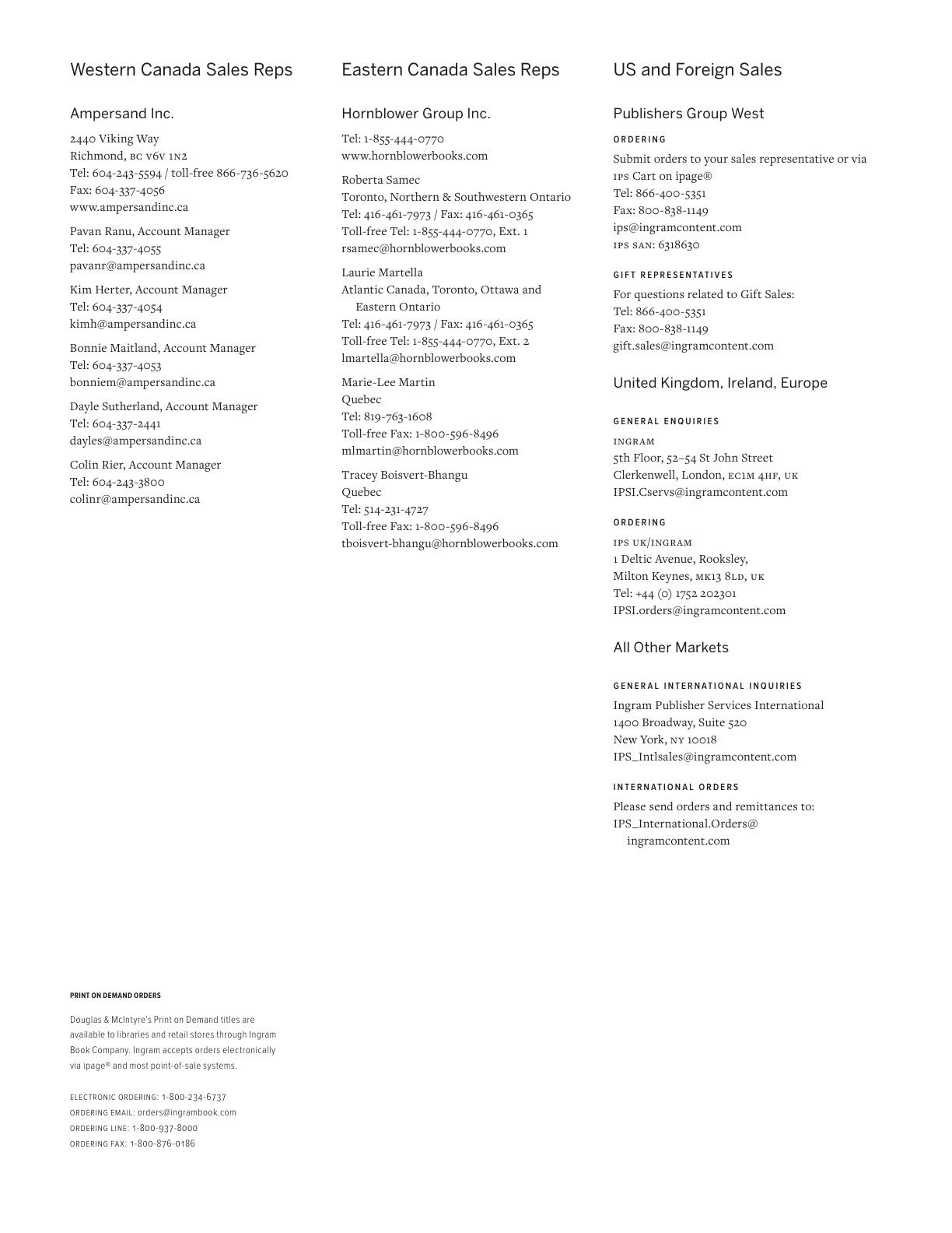 Harbour Publishing Douglas & McIntyre Fall 2026 Catalogue Weekly Ad January 1 - December 31, 2026